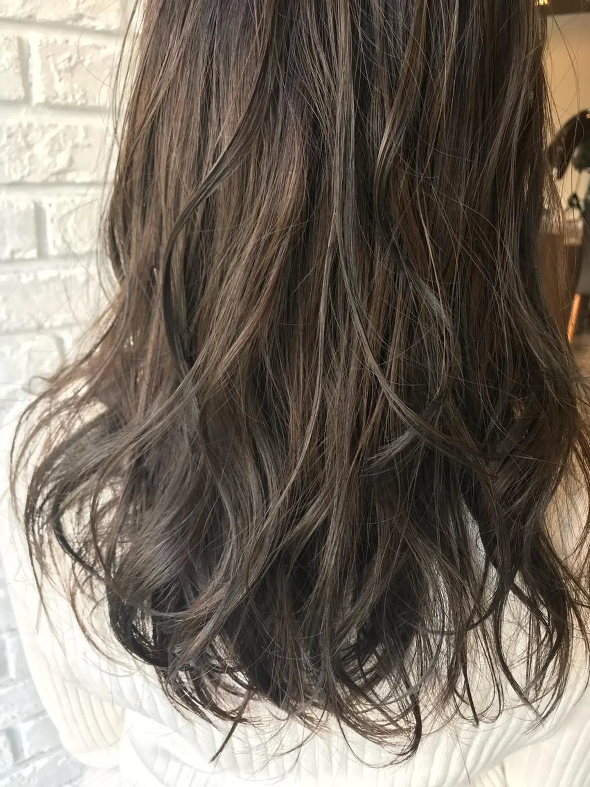 セミロング カラー 日比 貴大/ minim hairのヘアスタイル