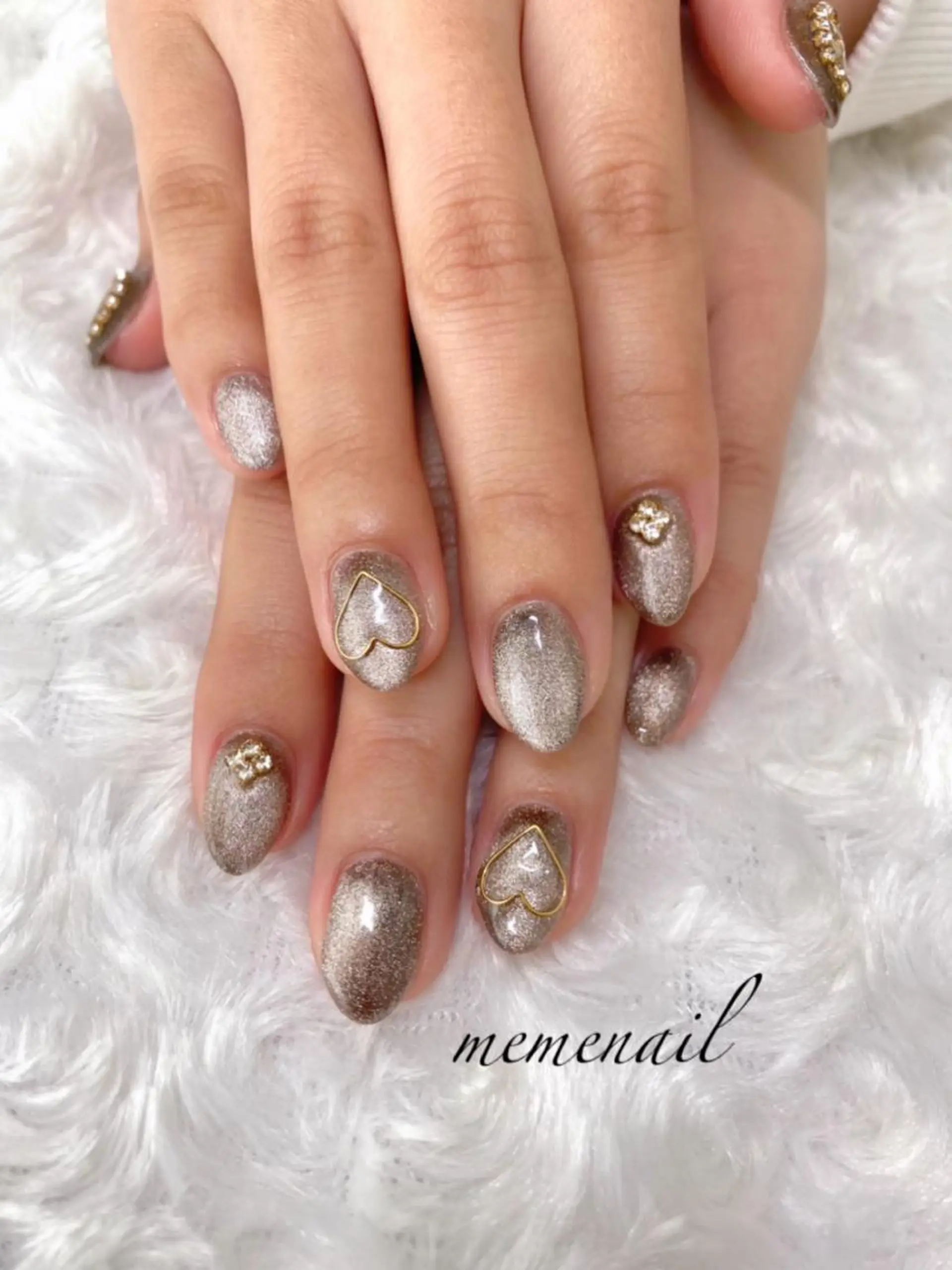 ネイル キラキラネイル 韓国ネイル マグネットネイル Noguchi Megumiのその他イメージ