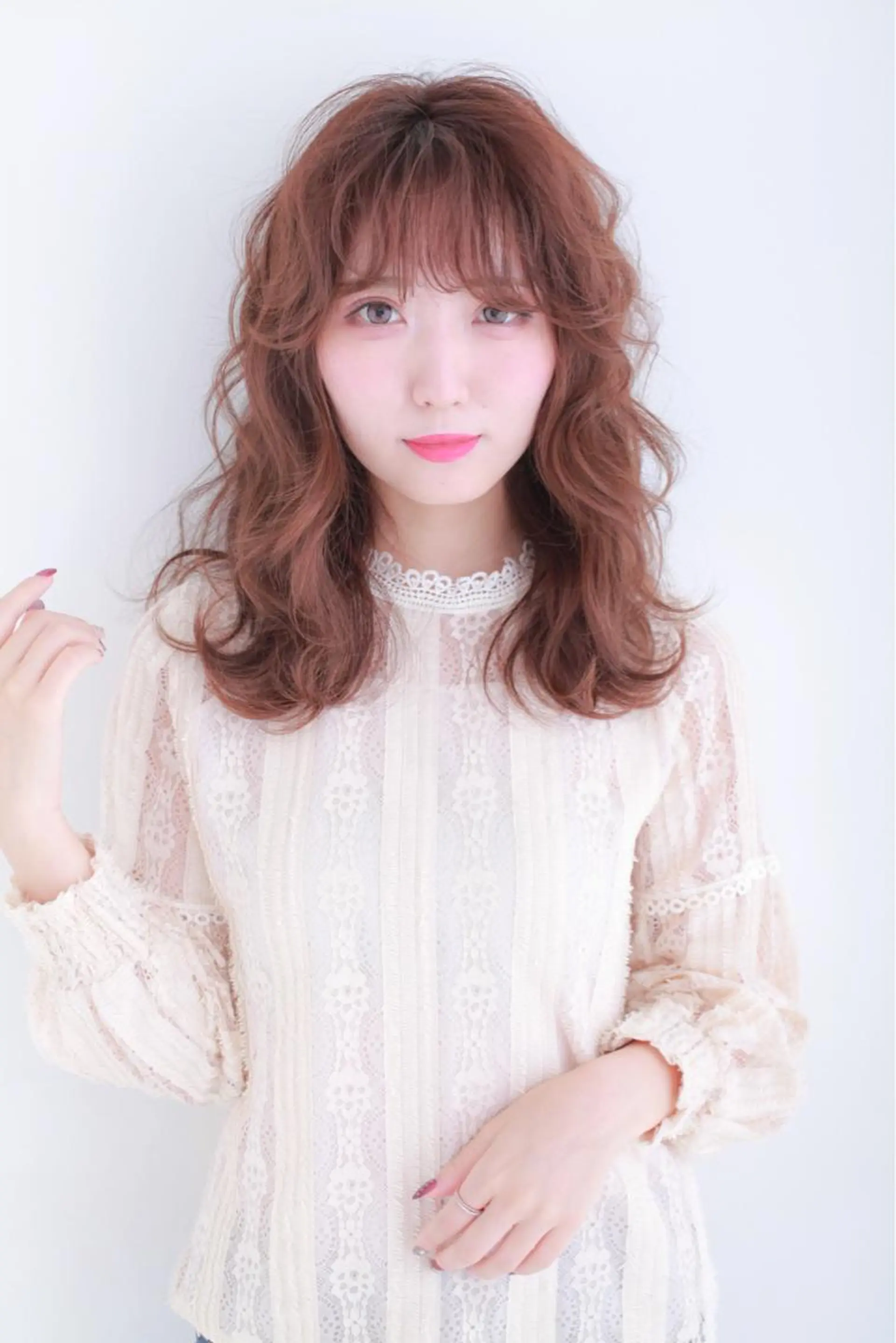 ロング 坪井 彰吾のヘアスタイル