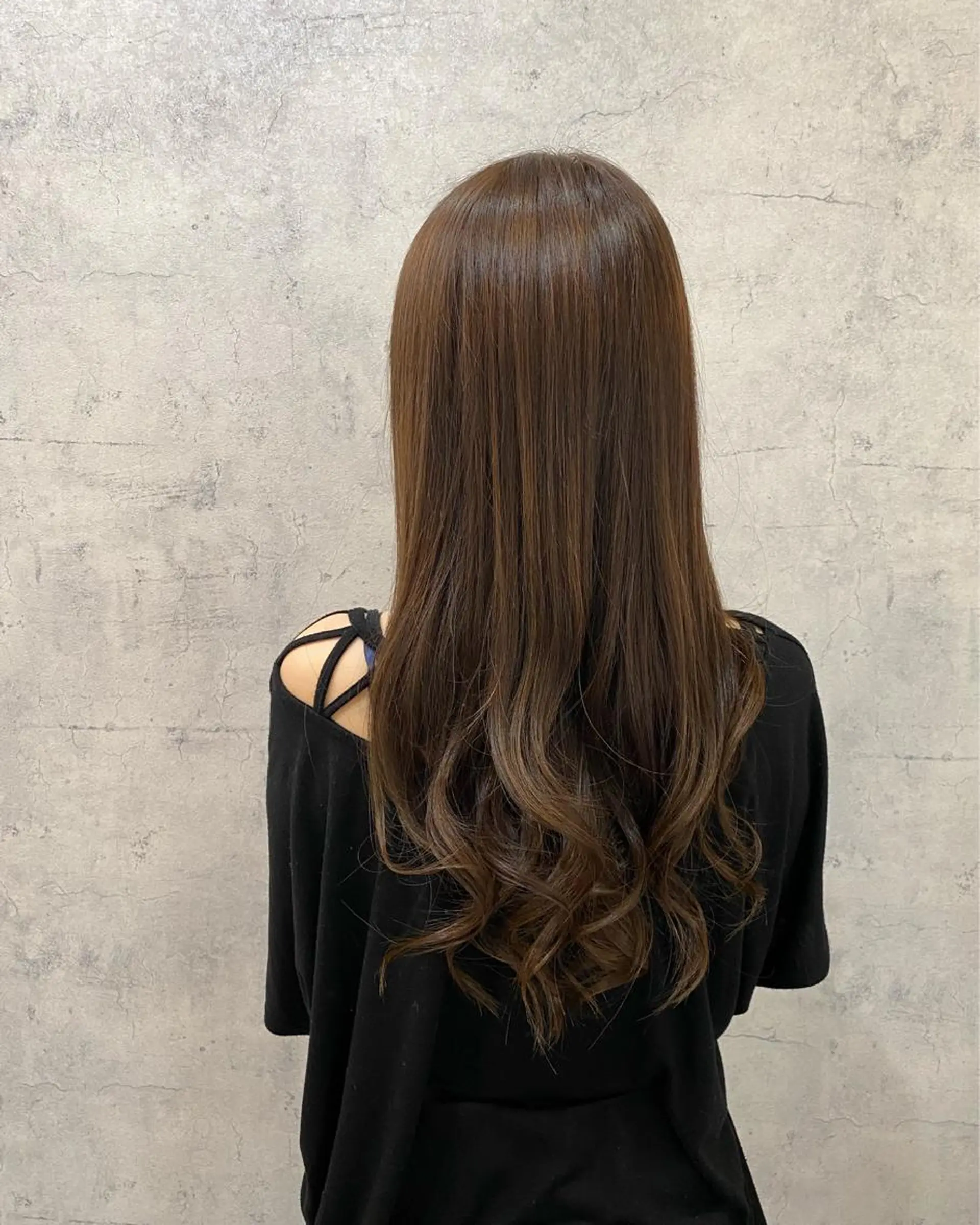 ロング yuite 新河岸のヘアスタイル