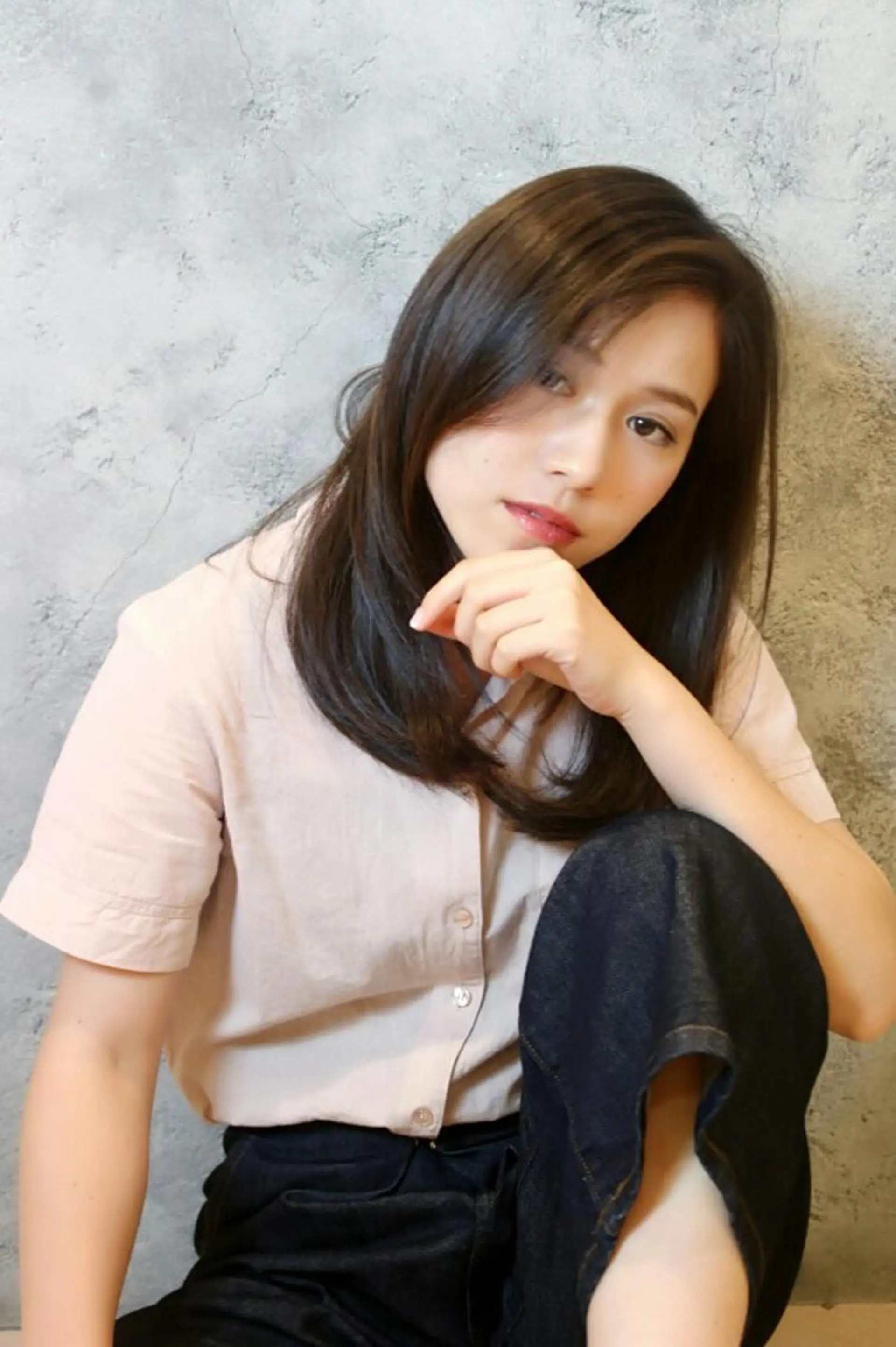 セミロング スタイル 相模大野のヘアスタイル