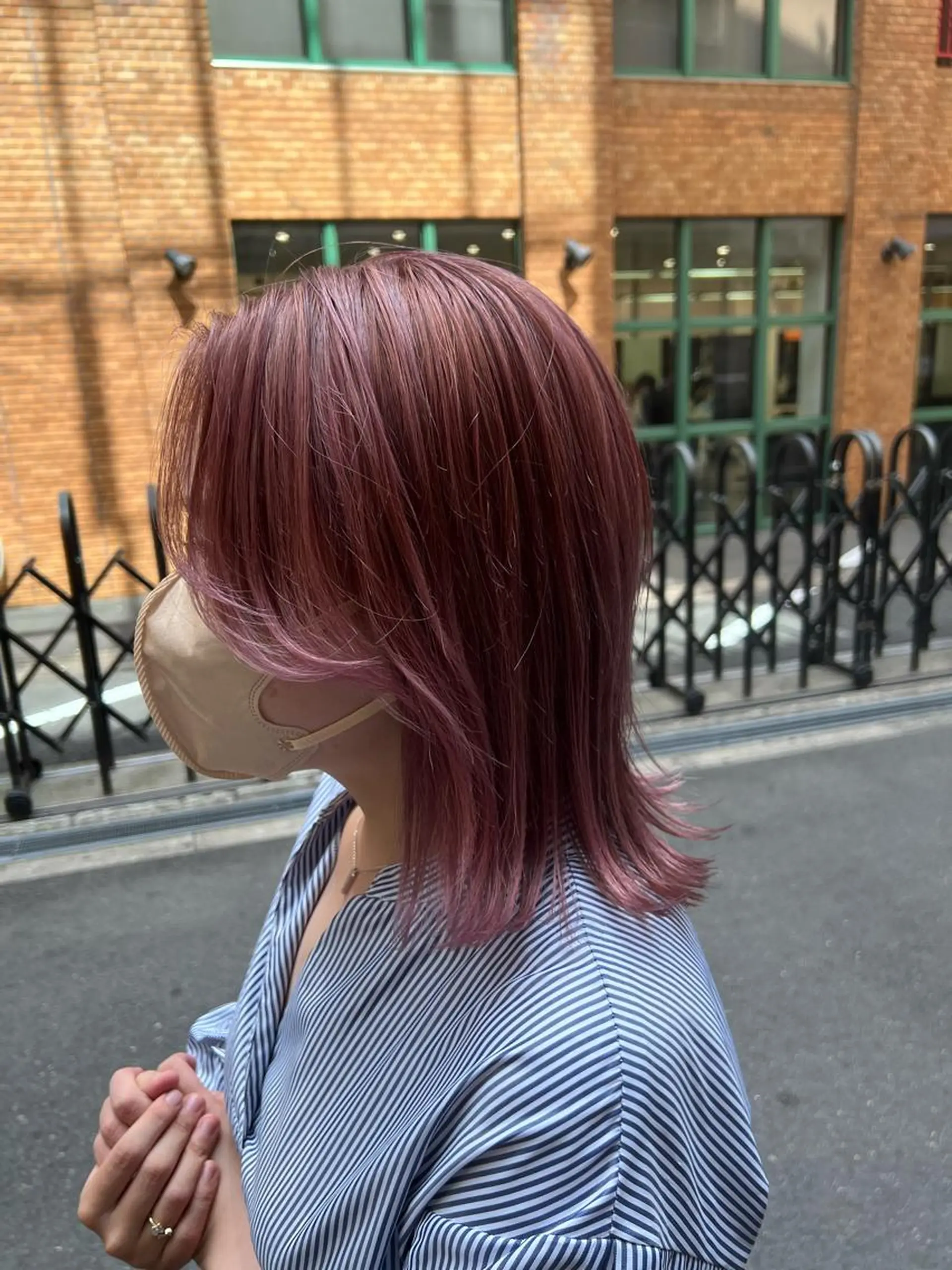 ミディアム 髪質改善ストレート Kantaのヘアスタイル