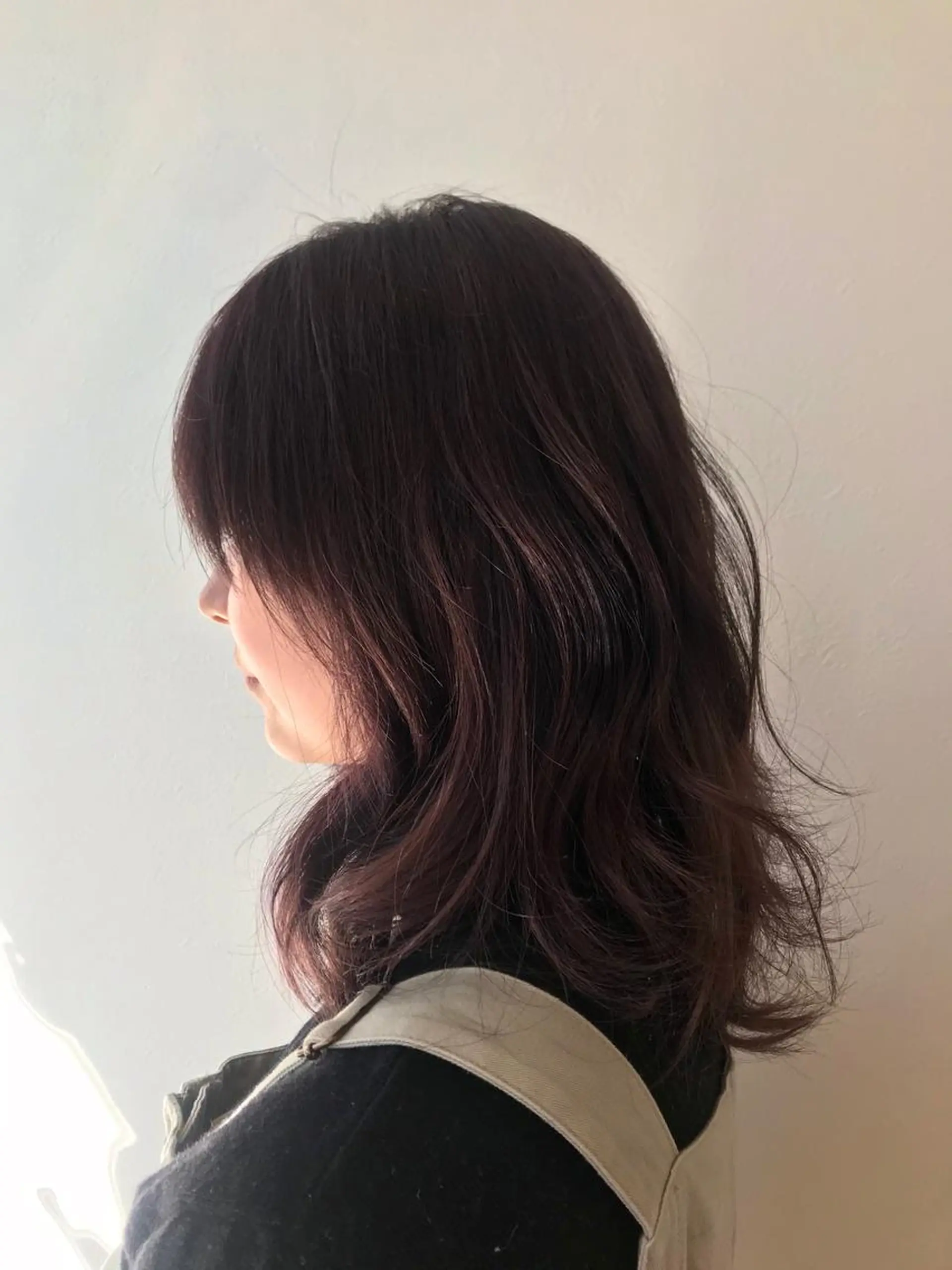 ミディアム カラー 後藤 瑞季のヘアスタイル