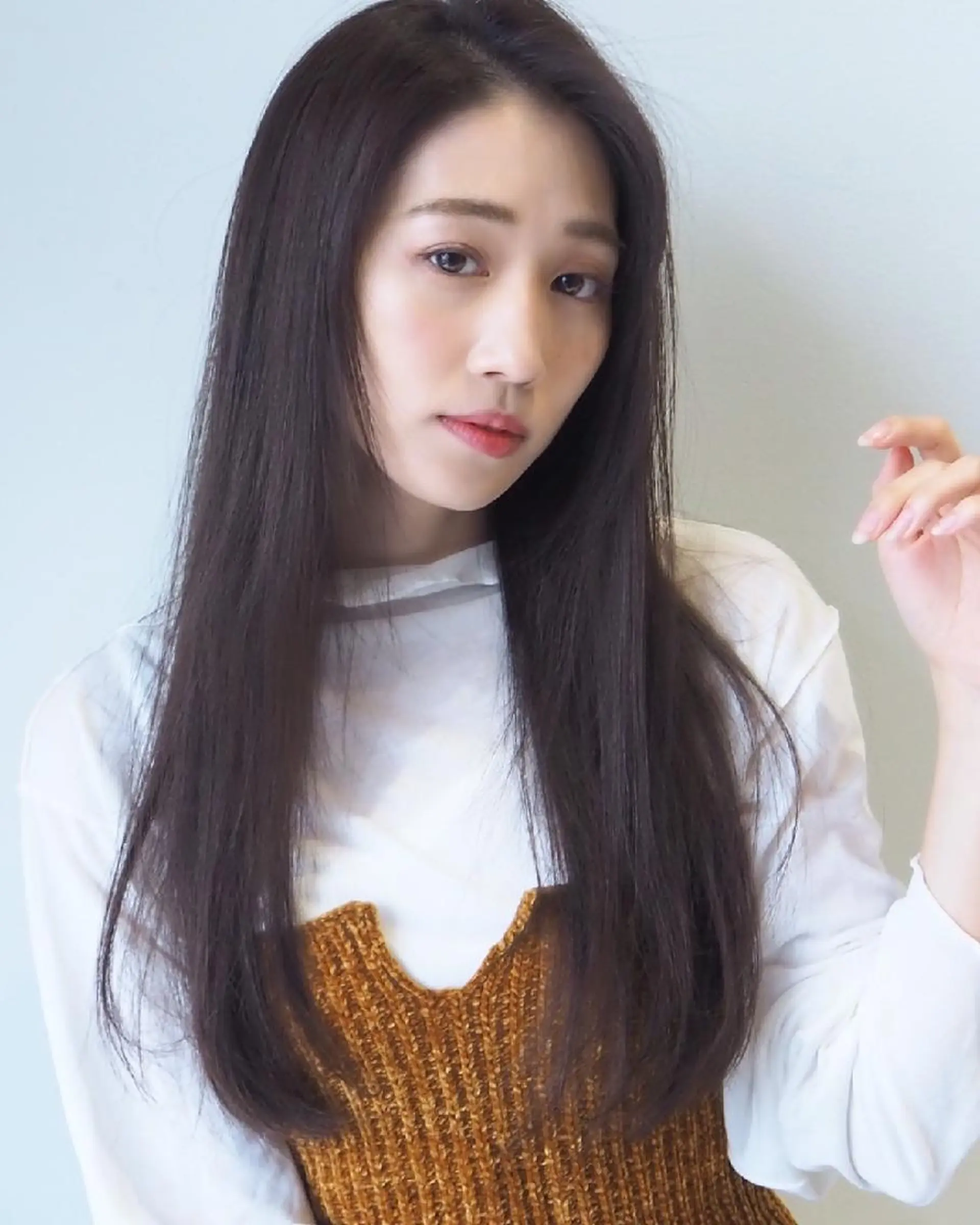 ロング カラー ブリーチ/ヘアケア/ 艶髪/イギチハルのヘアスタイル