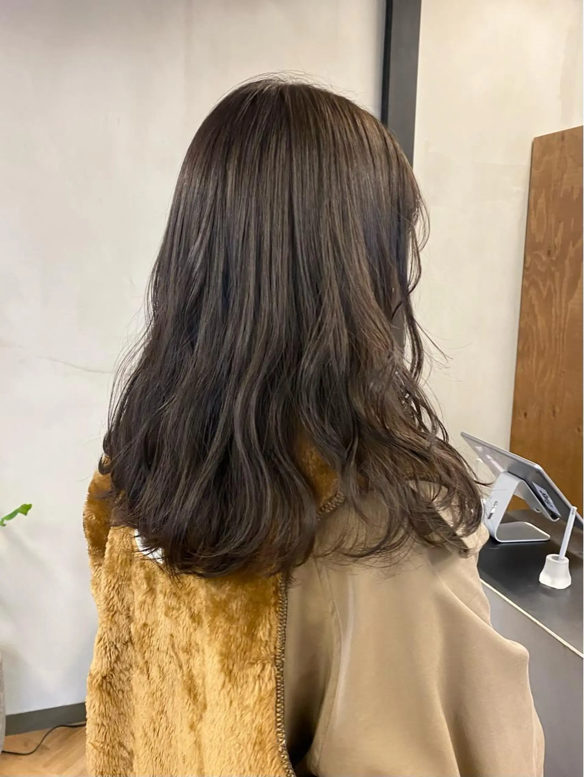 セミロング カラー ベージュカラー カット ヘアカラー トリートメント ハル🌸柔色/ ブリーチなし/艶髪のヘアスタイル