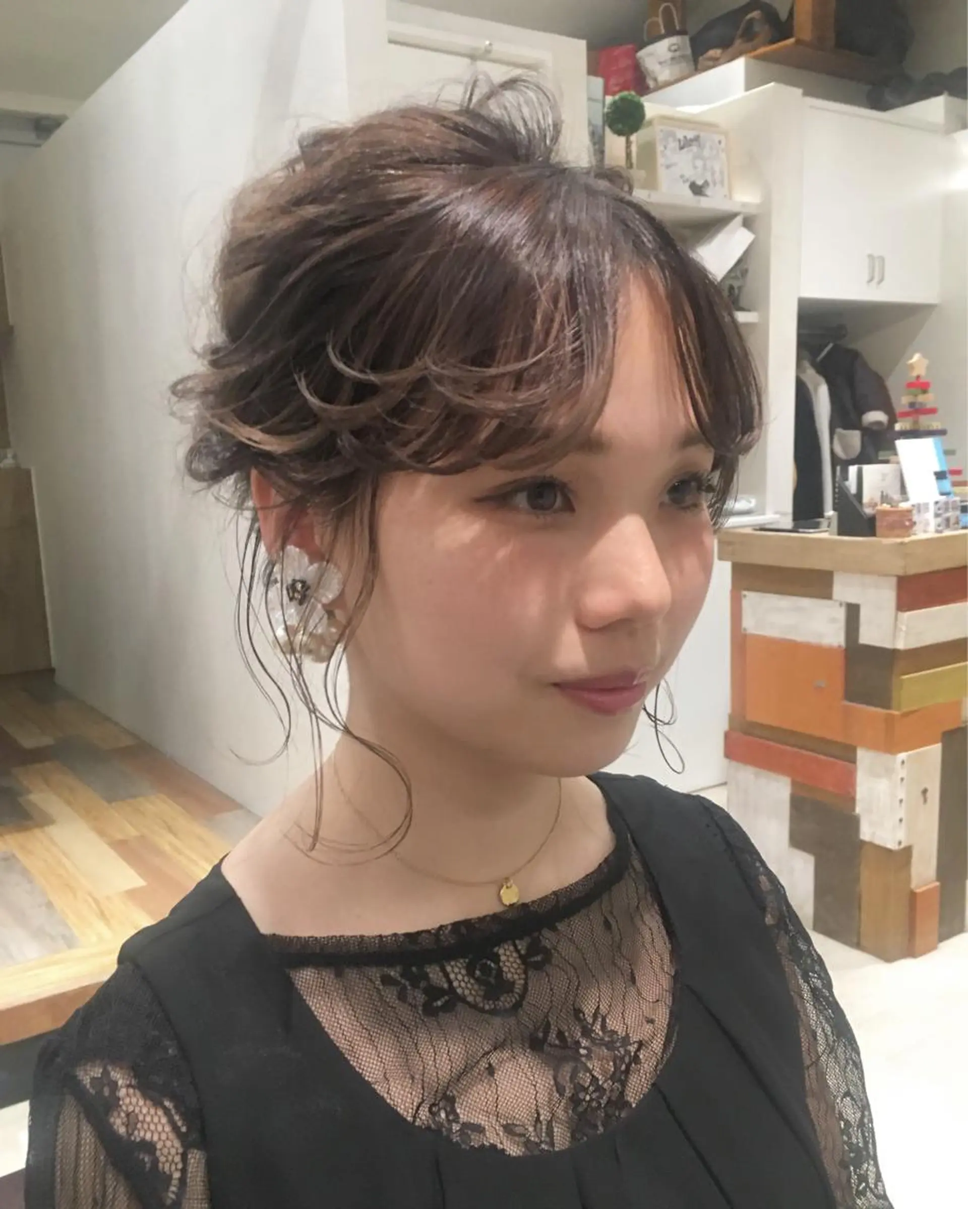 ミディアム nakahara madokaのヘアスタイル