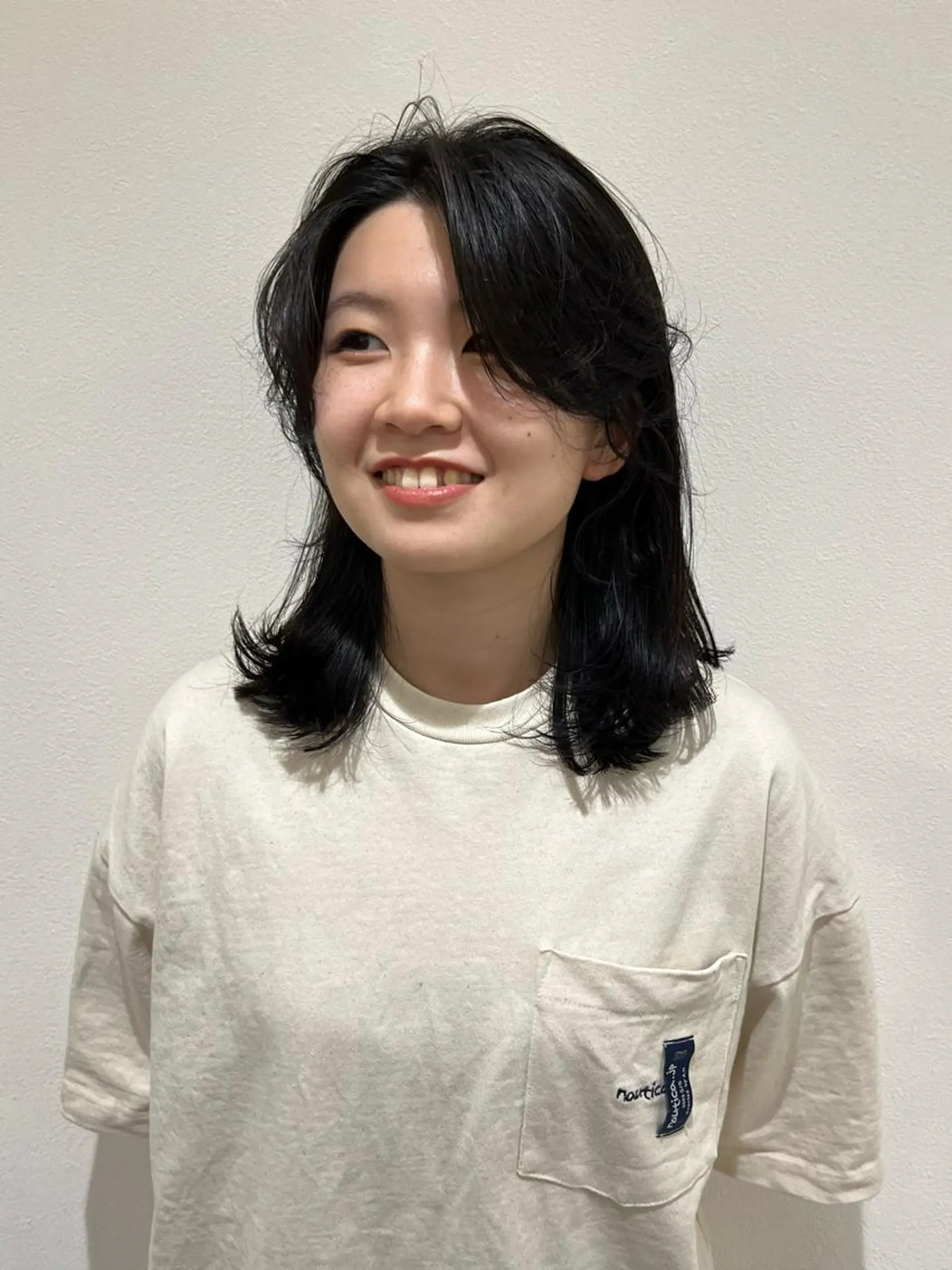 ミディアム メンズハイトーン/栄 /イトウタケルのヘアスタイル