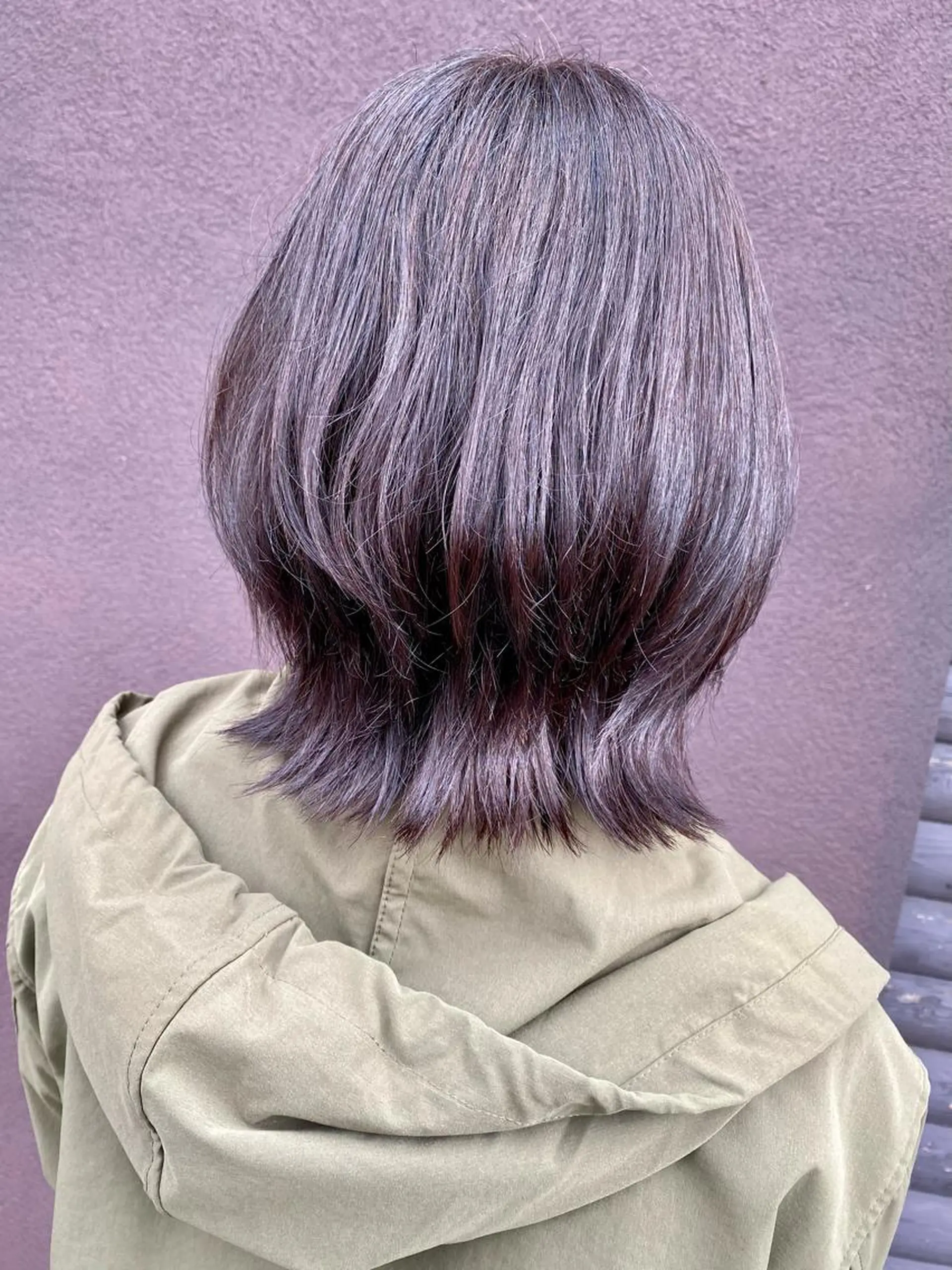 ミディアム 尾﨑 柊磨のヘアスタイル