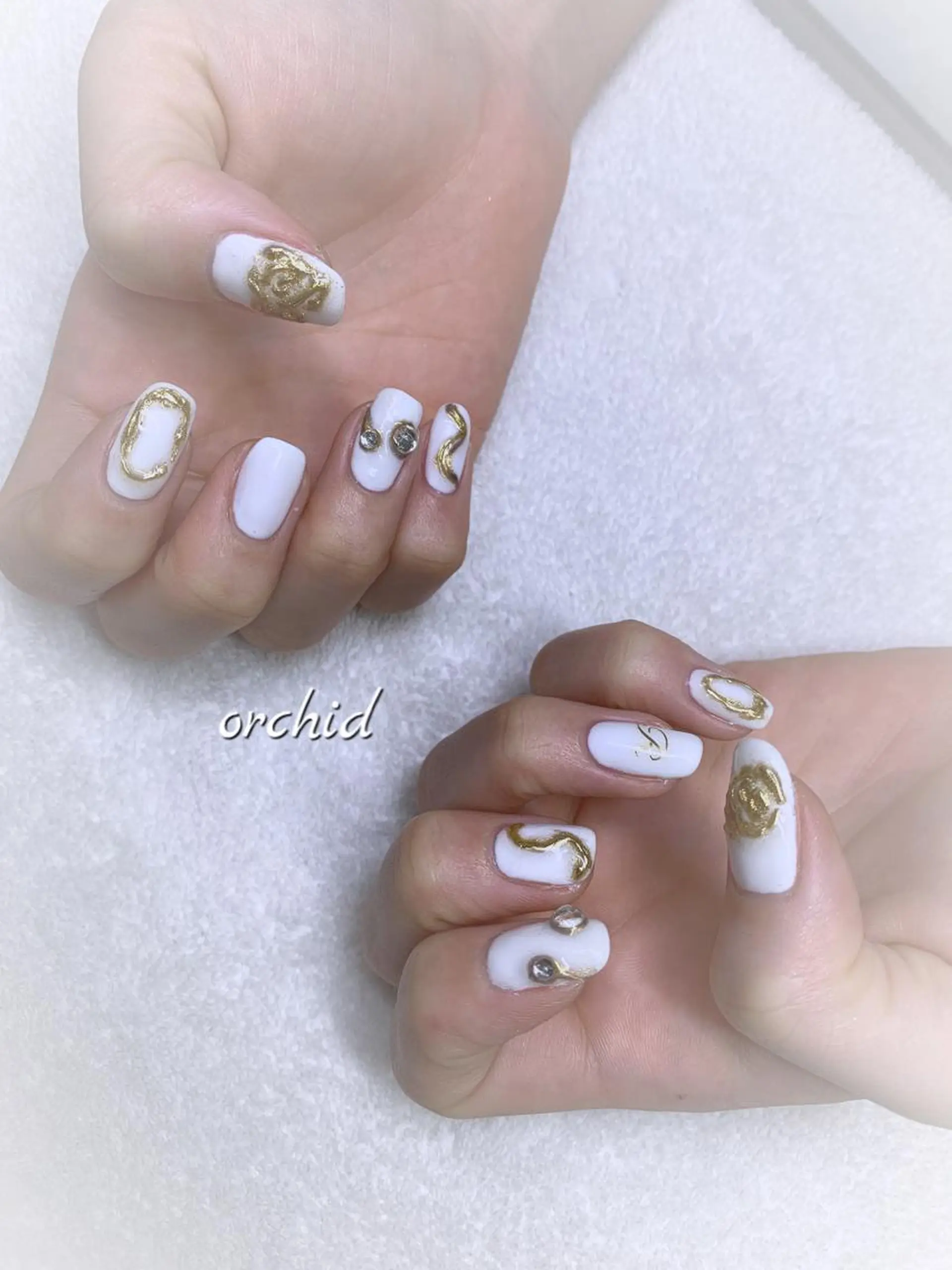 ネイル orchid ♡オーキッドのネイルデザイン