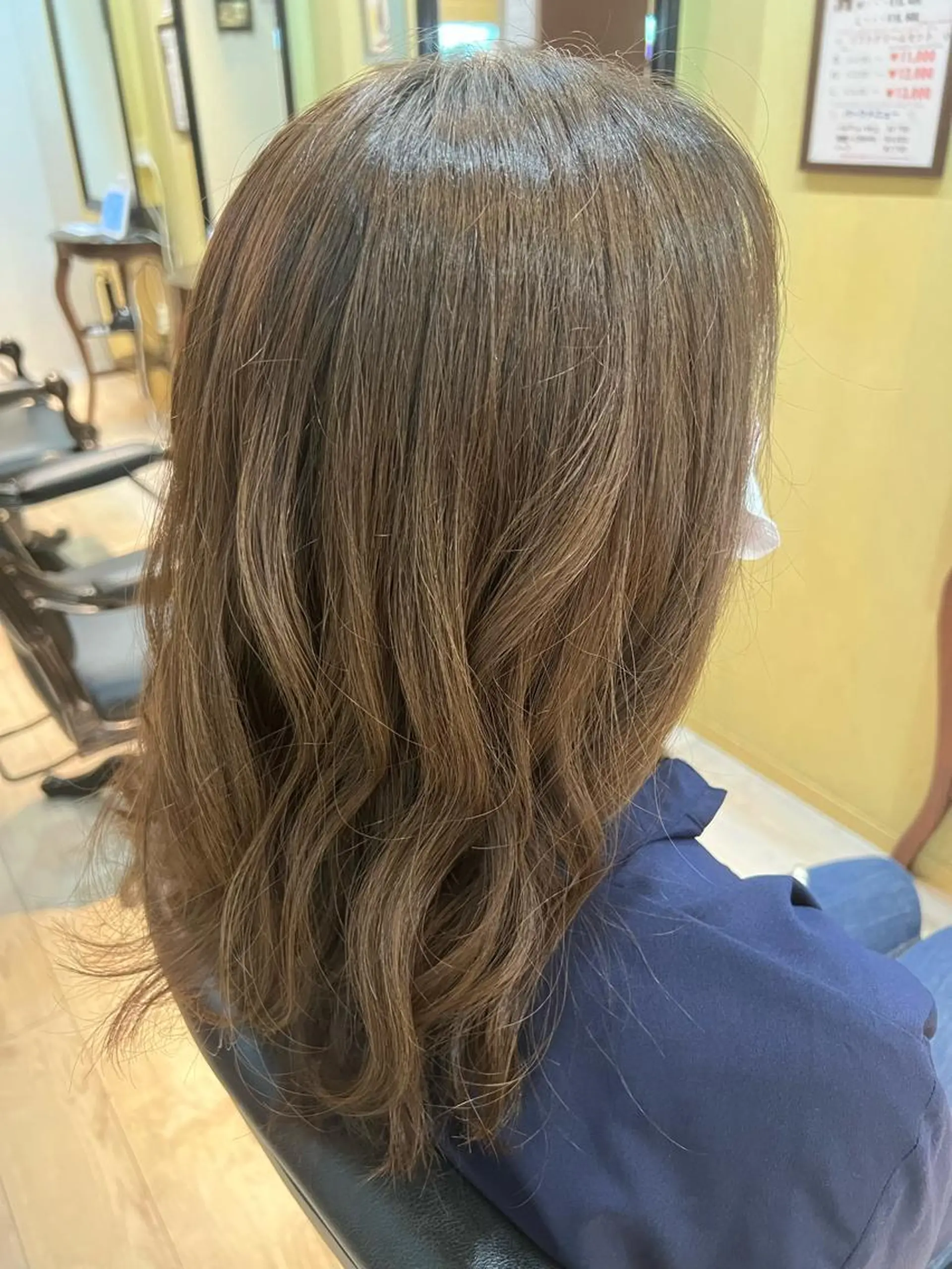 ロング カラー e.ll grande タナベのヘアスタイル