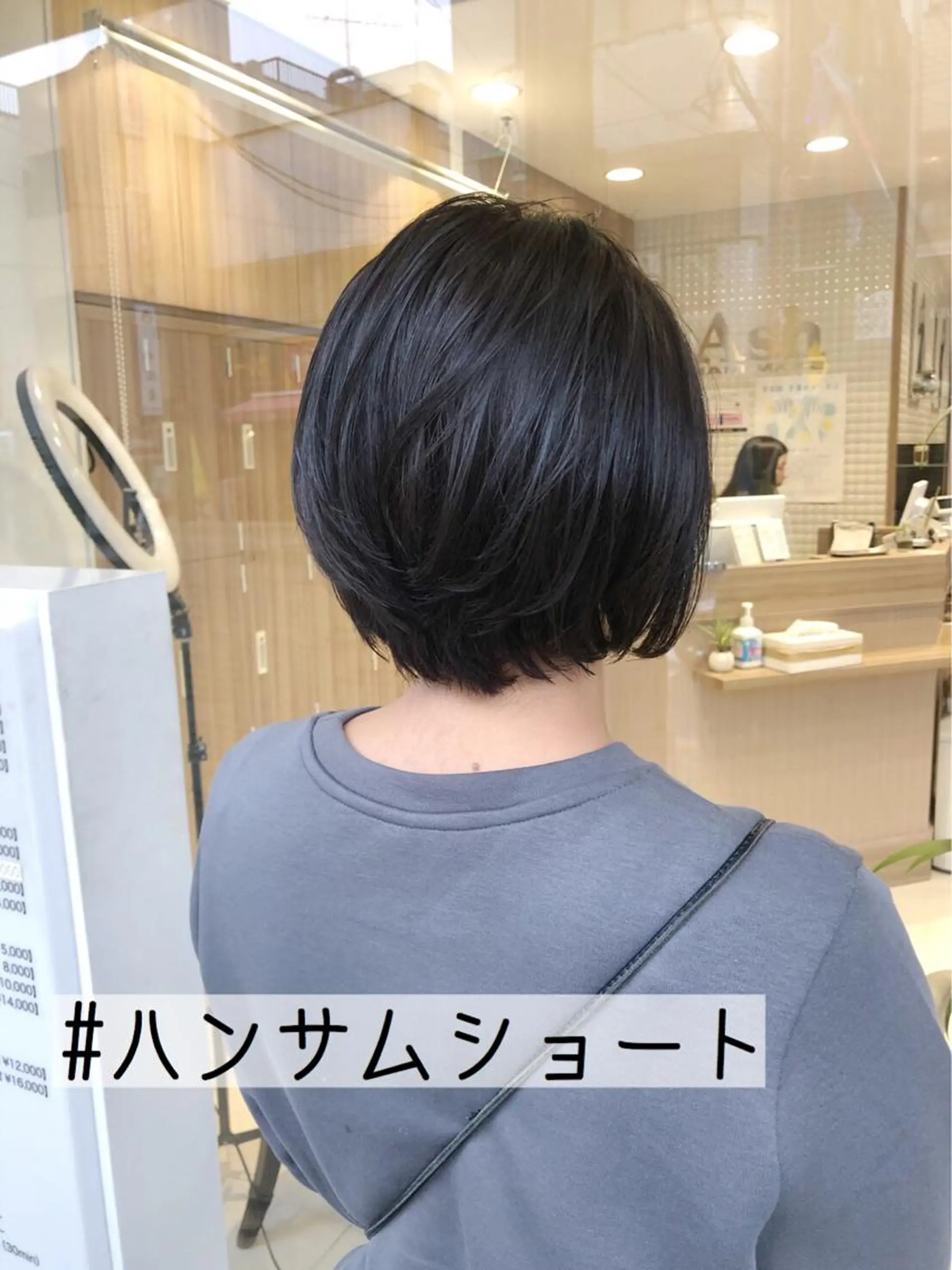 ショート カラー ヘアアレンジ ハンサムショート ブラウンカラー ダークブラウン ショートヘア メンズパーマ特化/ メッシュ/薫/店長のヘアスタイル