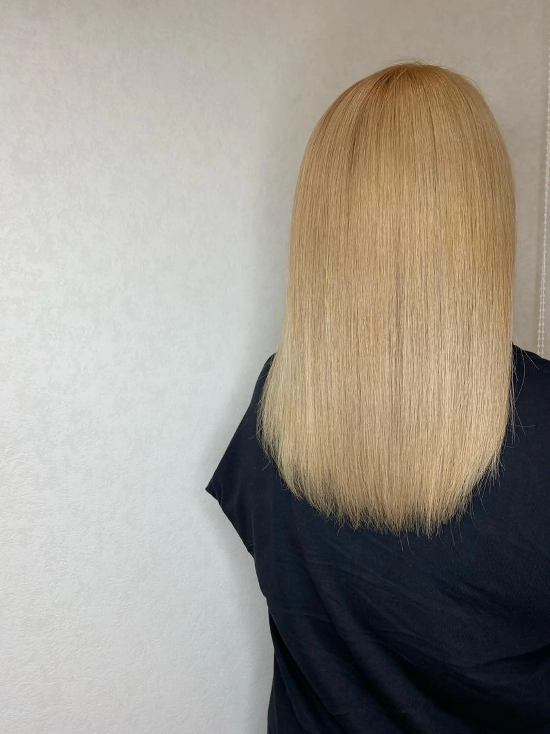 ロング カラー ムトウセイマ/ 縮毛矯正/ブリーチのヘアスタイル