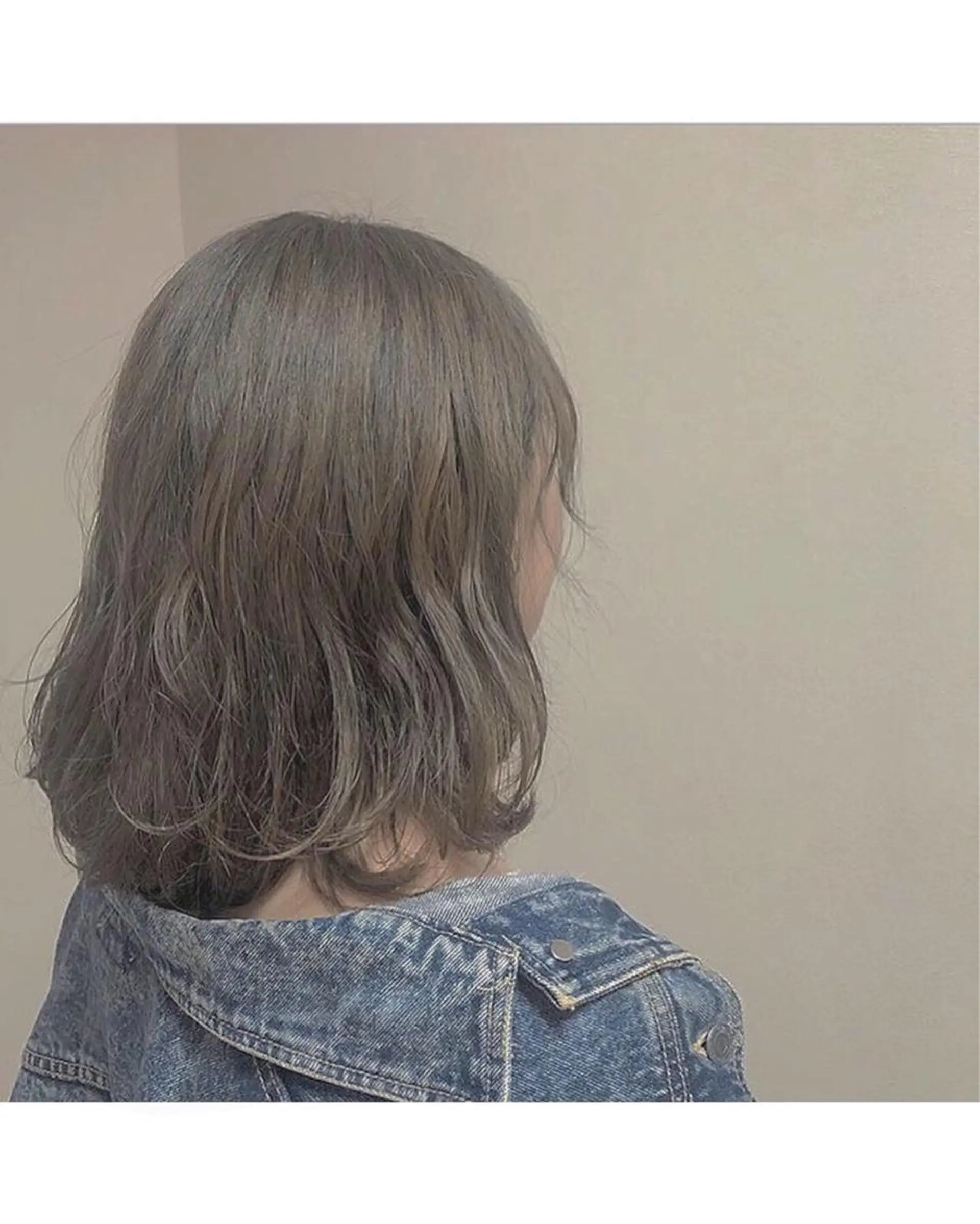 ミディアム カラー 安永 涼のヘアスタイル