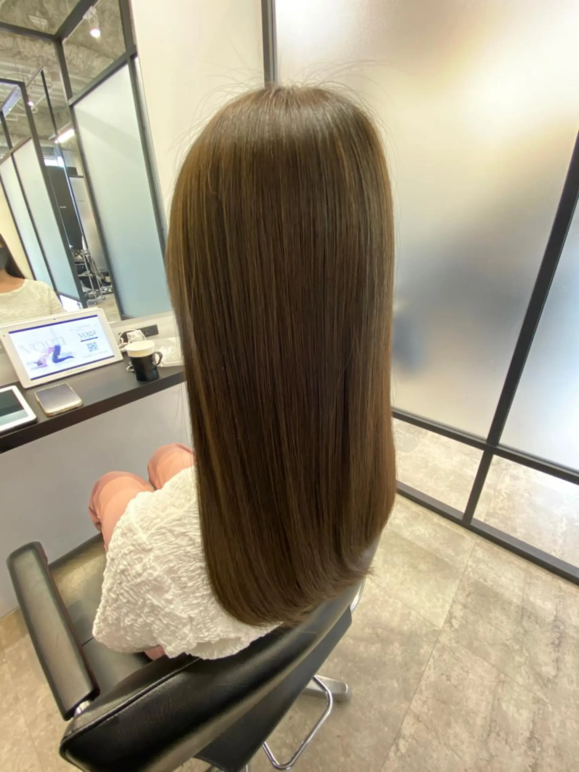 ロング カラー 【艶髪×韓国風】 毛流れ職人 RYOのヘアスタイル