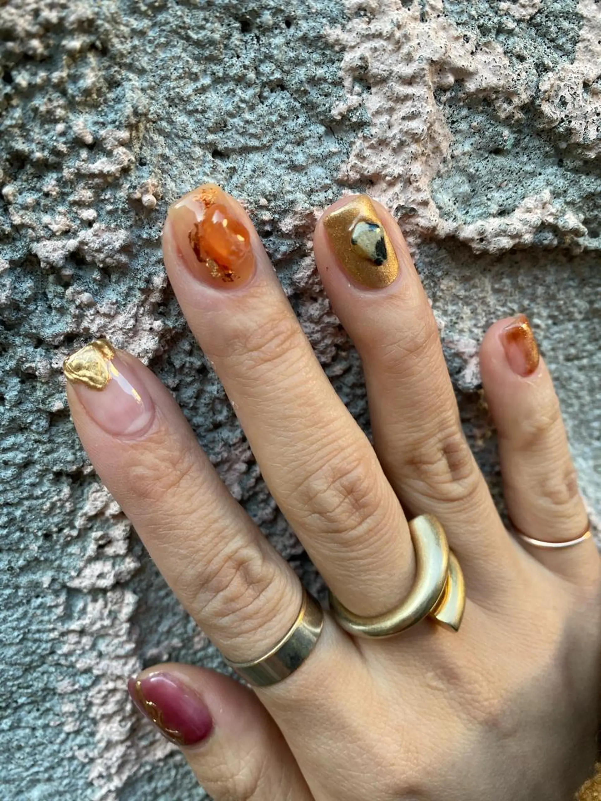 ネイル アートネイル ニュアンスネイル 🌼大西洋子 laughl🌼のネイルデザイン