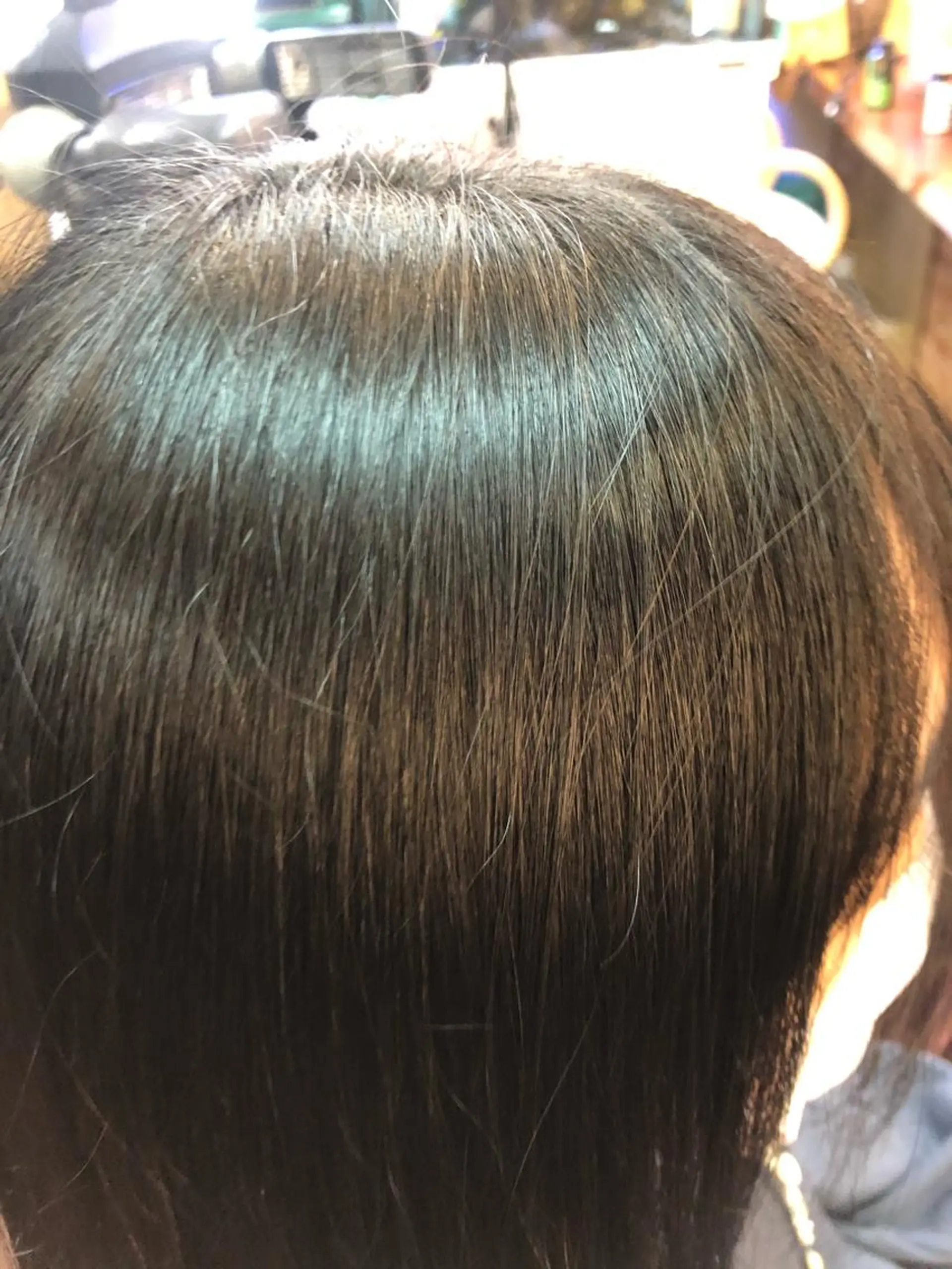 ミディアム カラー パーマ 桧山 真のヘアスタイル