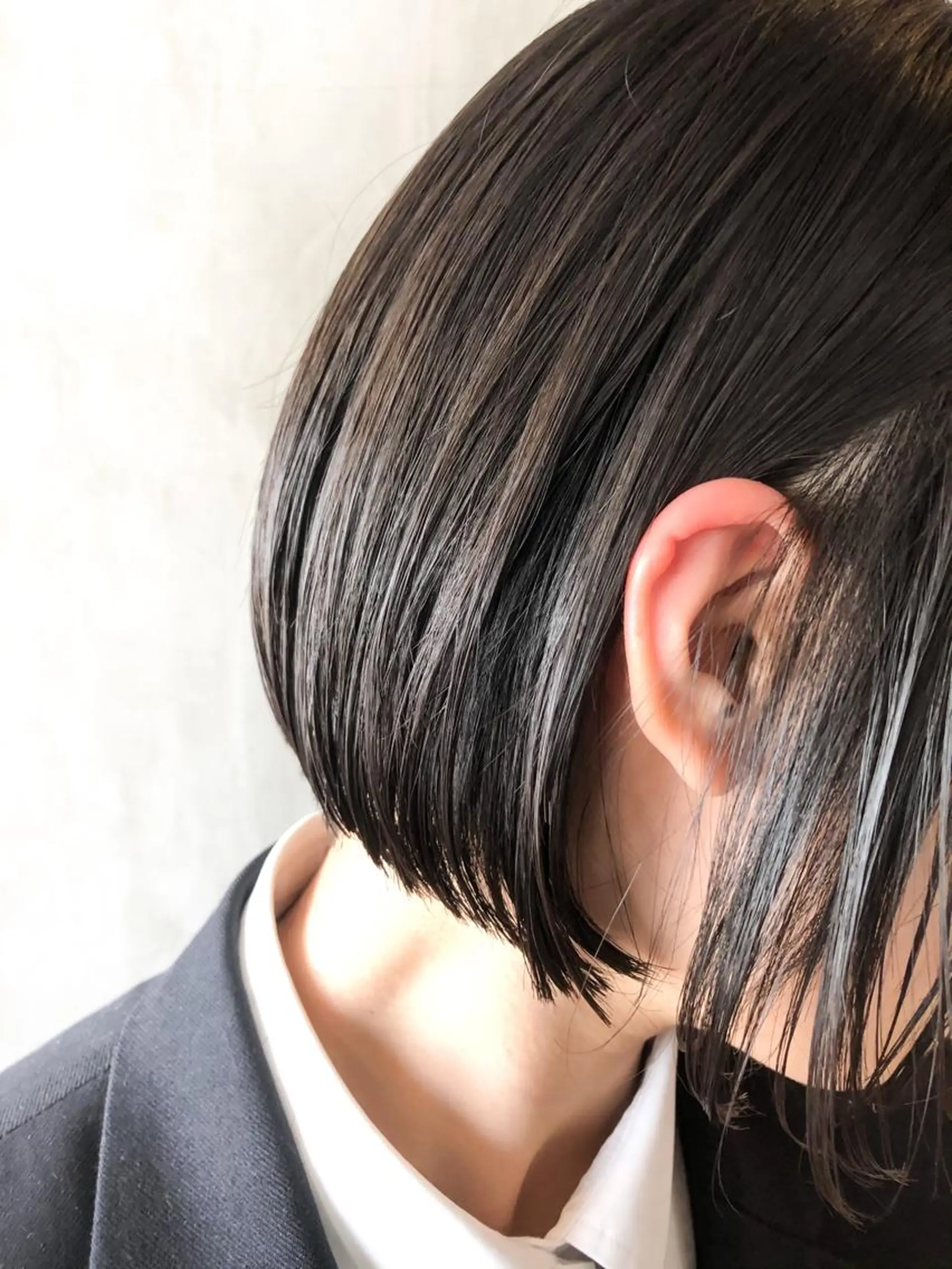 ショート ボブ×縮毛矯正 ryotaのヘアスタイル