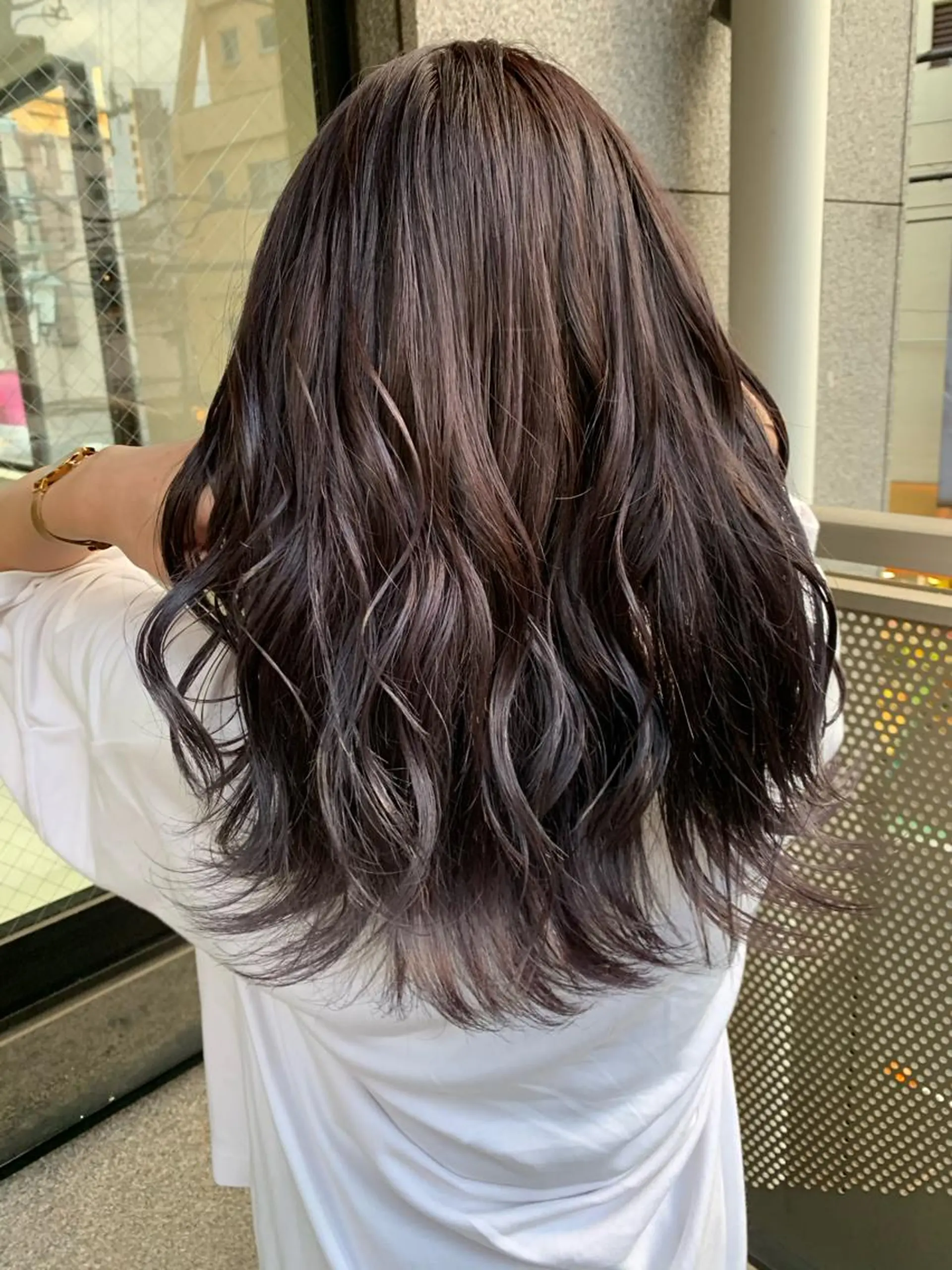 ミディアム カット ヘアカラー Hair salon Liebe RYOのヘアスタイル