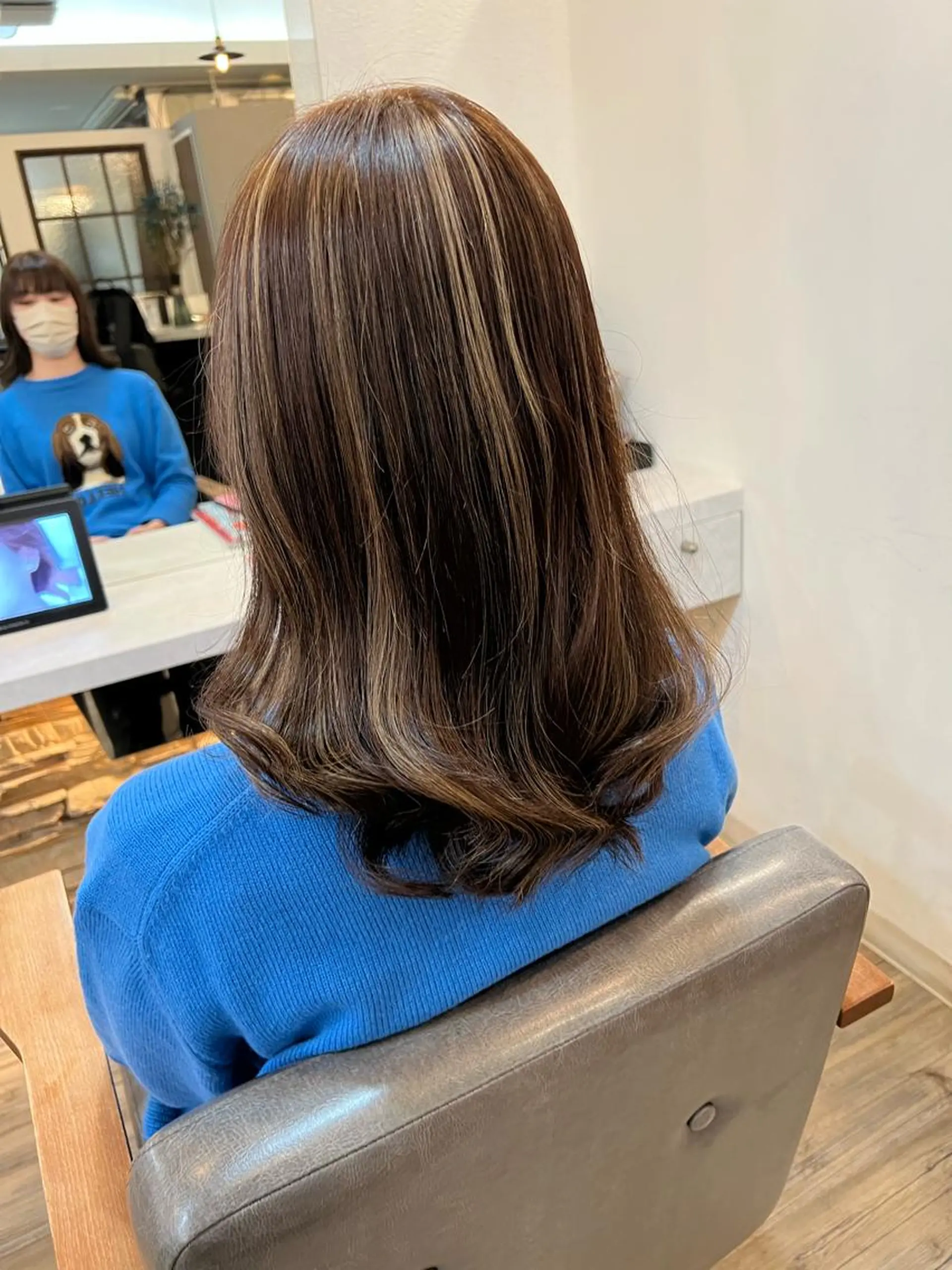 ロング ヘアカラー いぐちしょうた🫧 VISAGEbaskのヘアスタイル