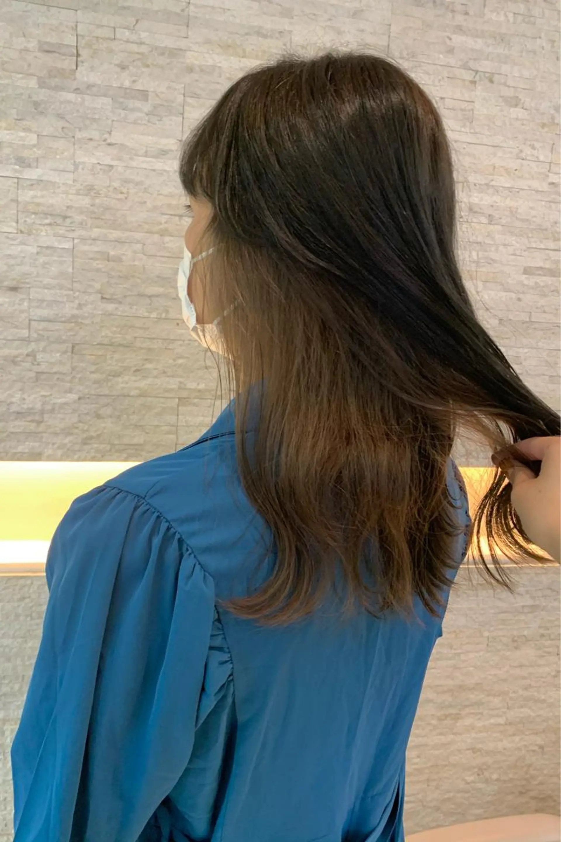 カラー ベージュカラー ✄折橋 彩花🐶🍑のヘアスタイル