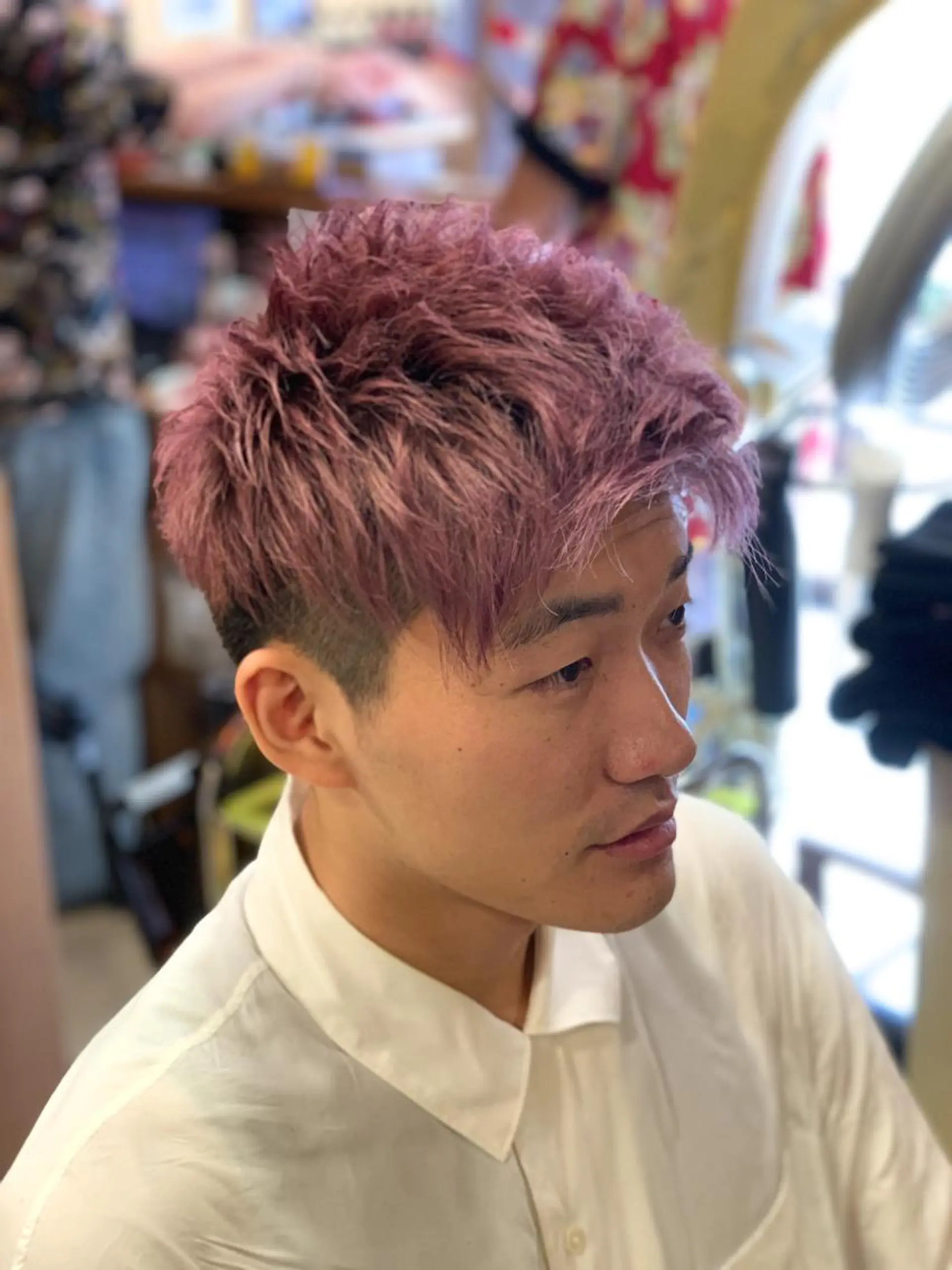 ショート カラー 砂川 太成のヘアスタイル