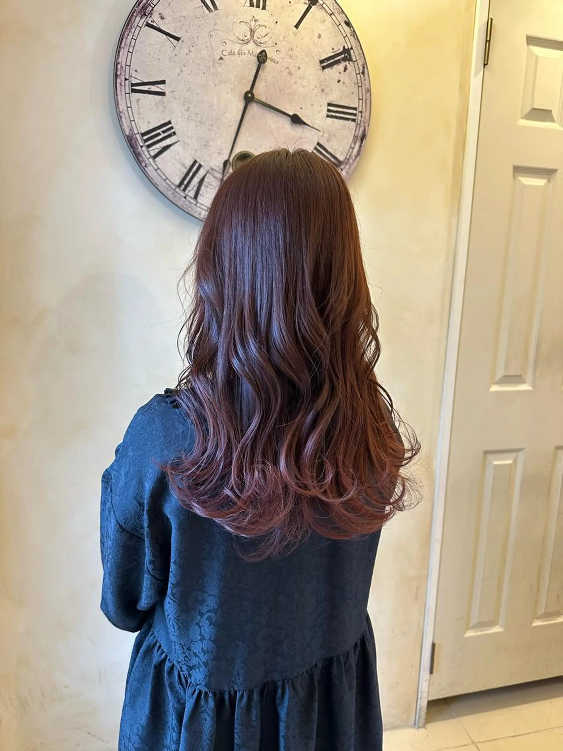 ロング カラー カット ヘアカラー トリートメント 古田 昂也のヘアスタイル