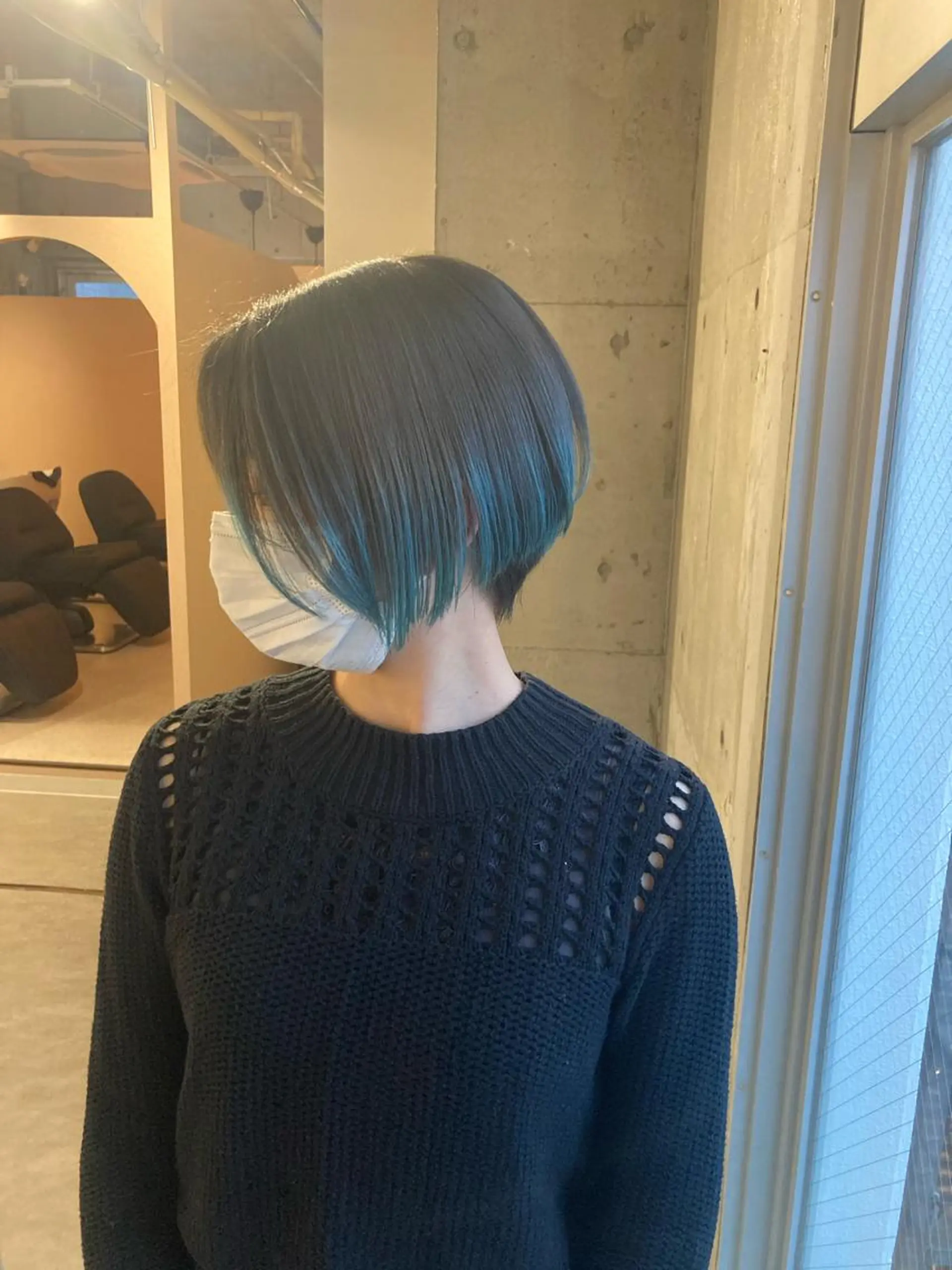 ショート カラー 髪質改善.縮毛矯正 ×韓国ヘアyukiのヘアスタイル