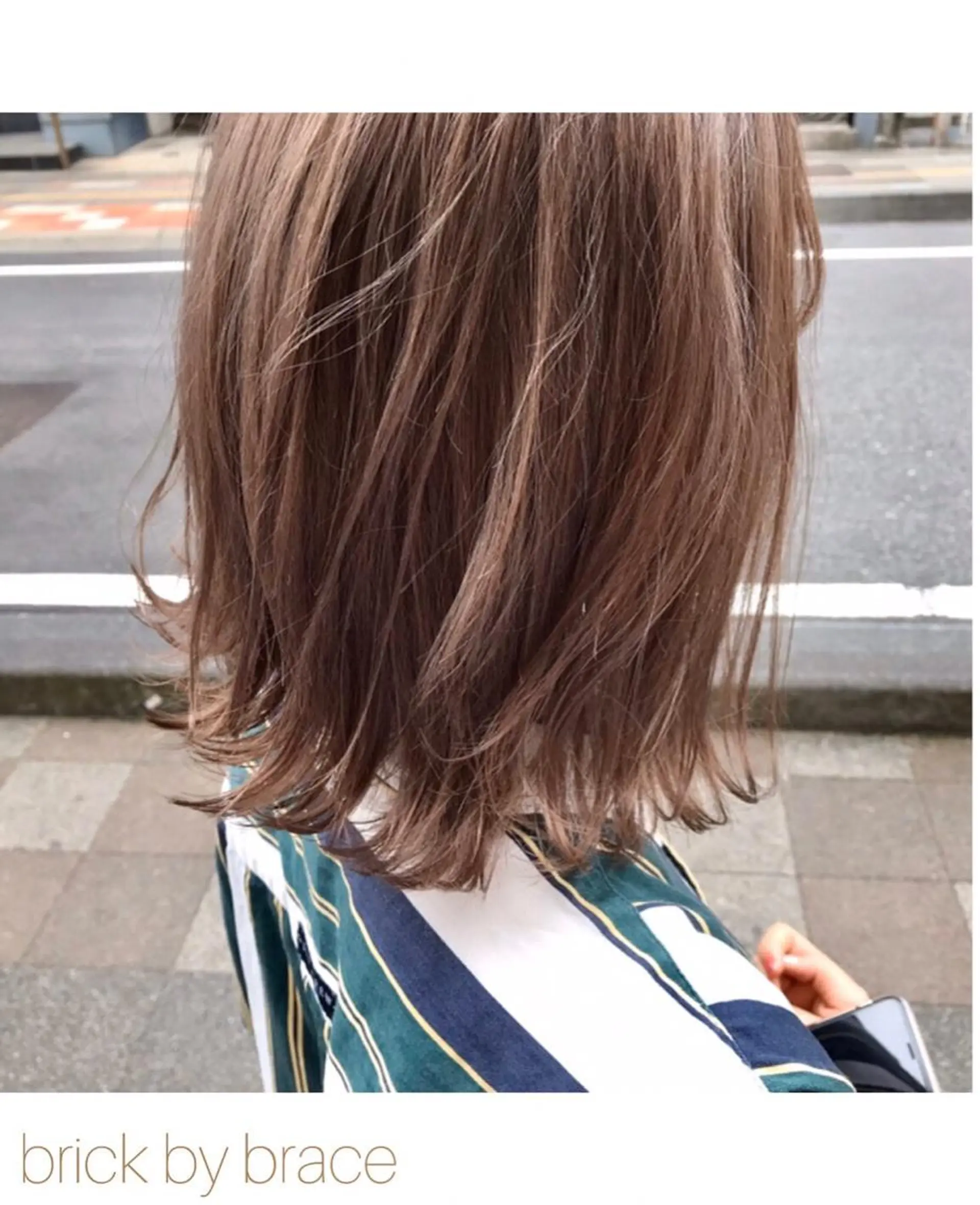 ミディアム 小関 仁晴のヘアスタイル