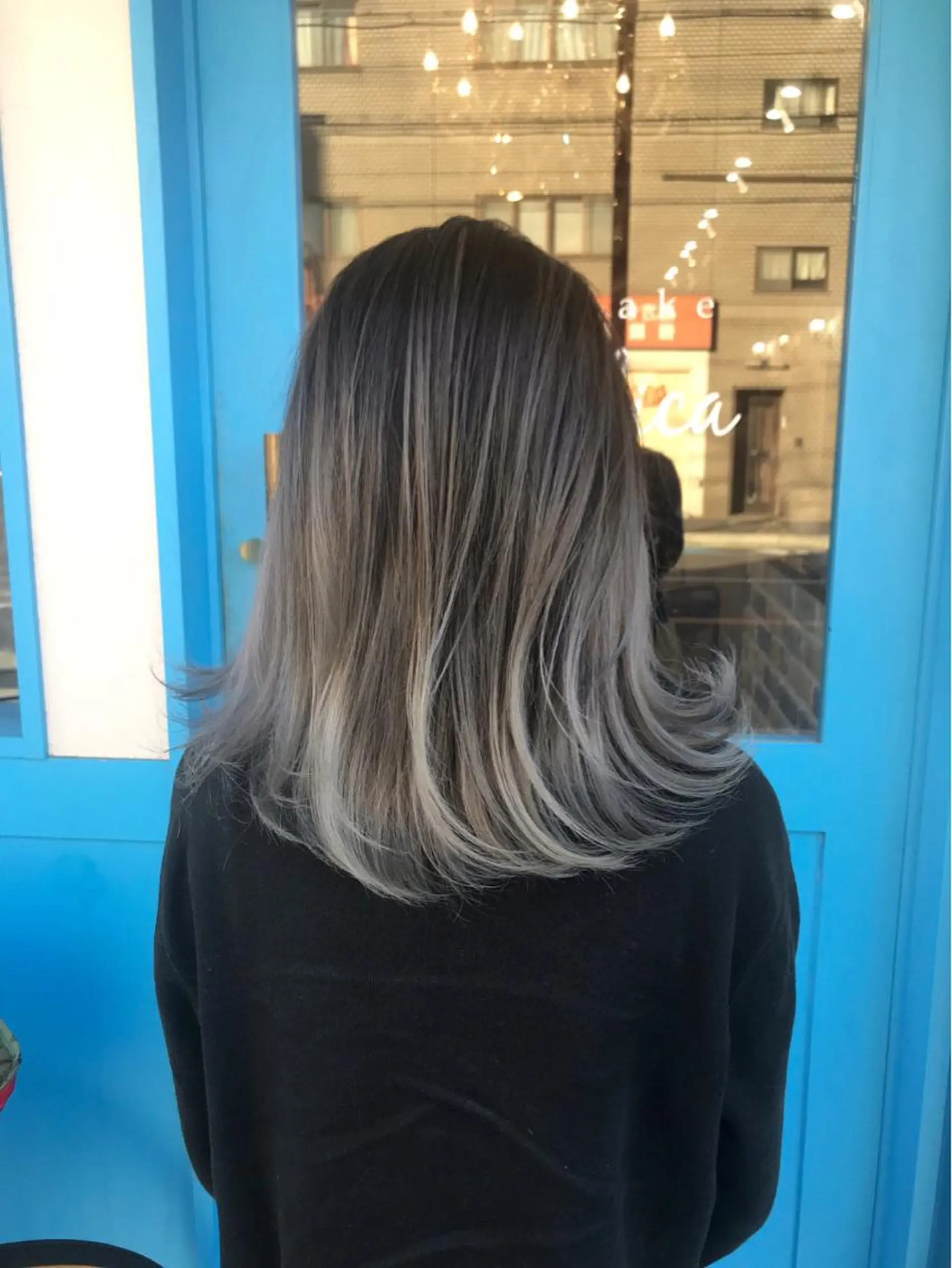 ミディアム カット ヘアカラー トリートメント en Siena エンシエナのヘアスタイル