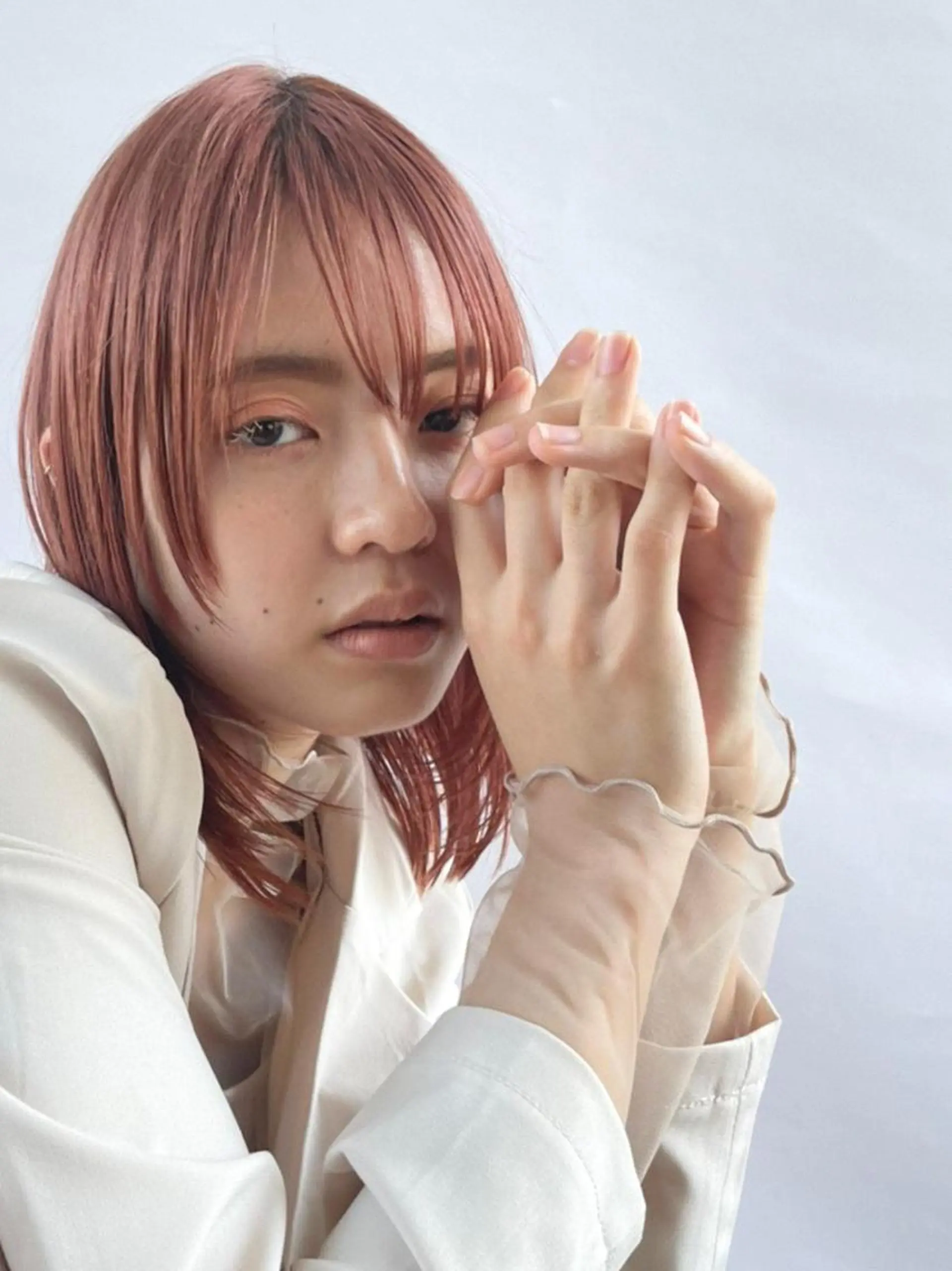 ミディアム ✨艶カラー・ストレー ト✨Lissのヘアスタイル