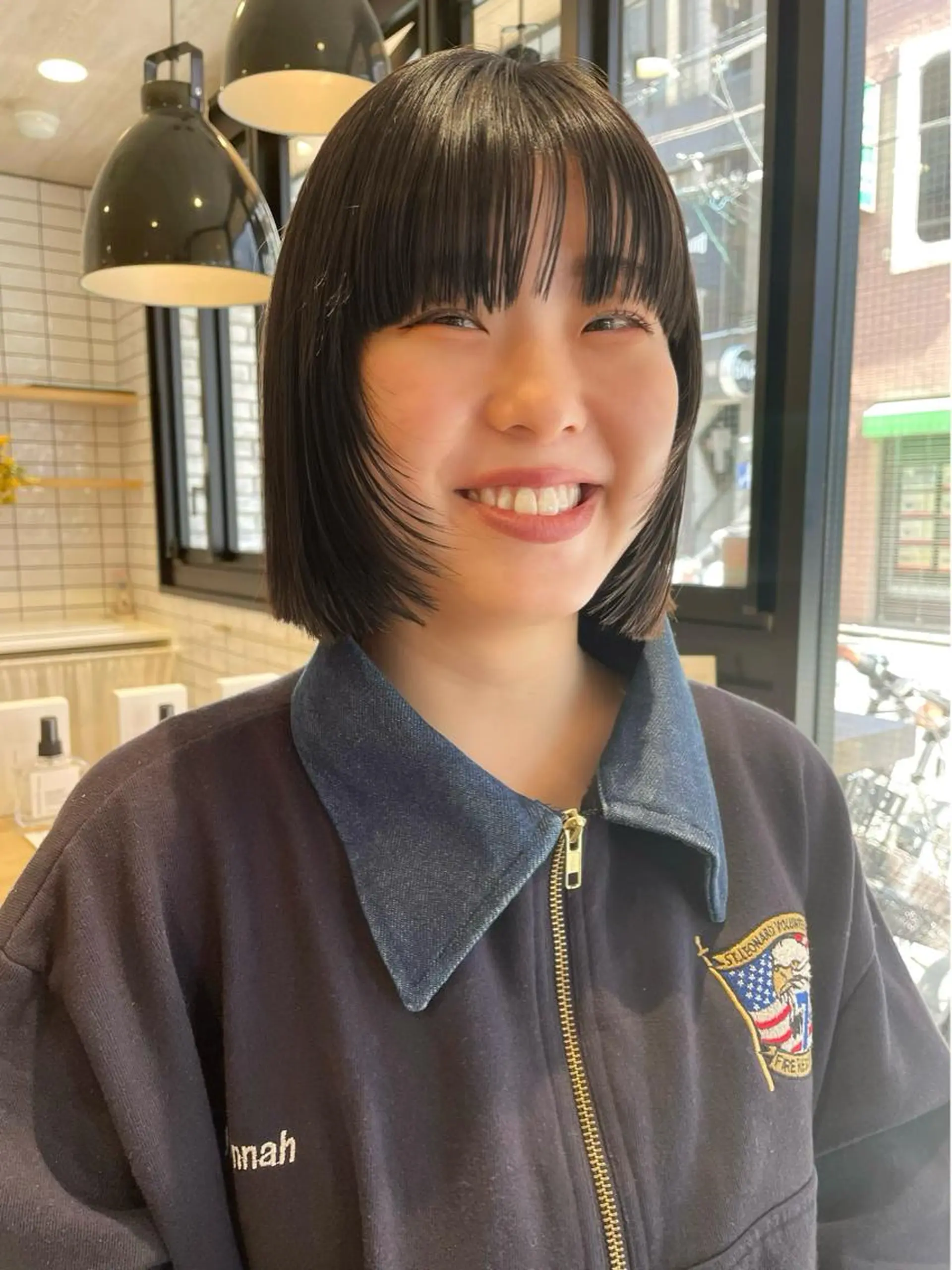 ミディアム カラー カット ヘアカラー トリートメント haru/レイヤー/ ウルフのヘアスタイル