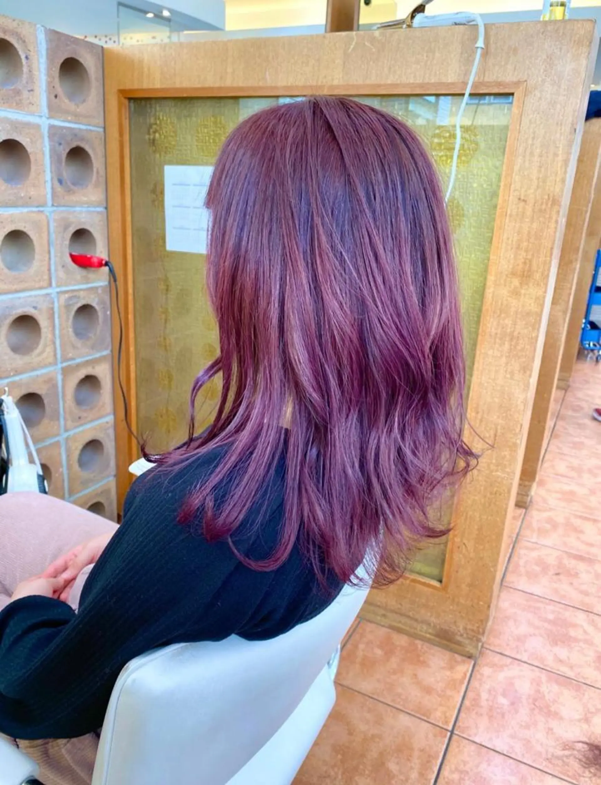 セミロング カラー 髪質改善専門店QOLU所属・✨髪質改善専門店✨ QOLU✨のヘアスタイル