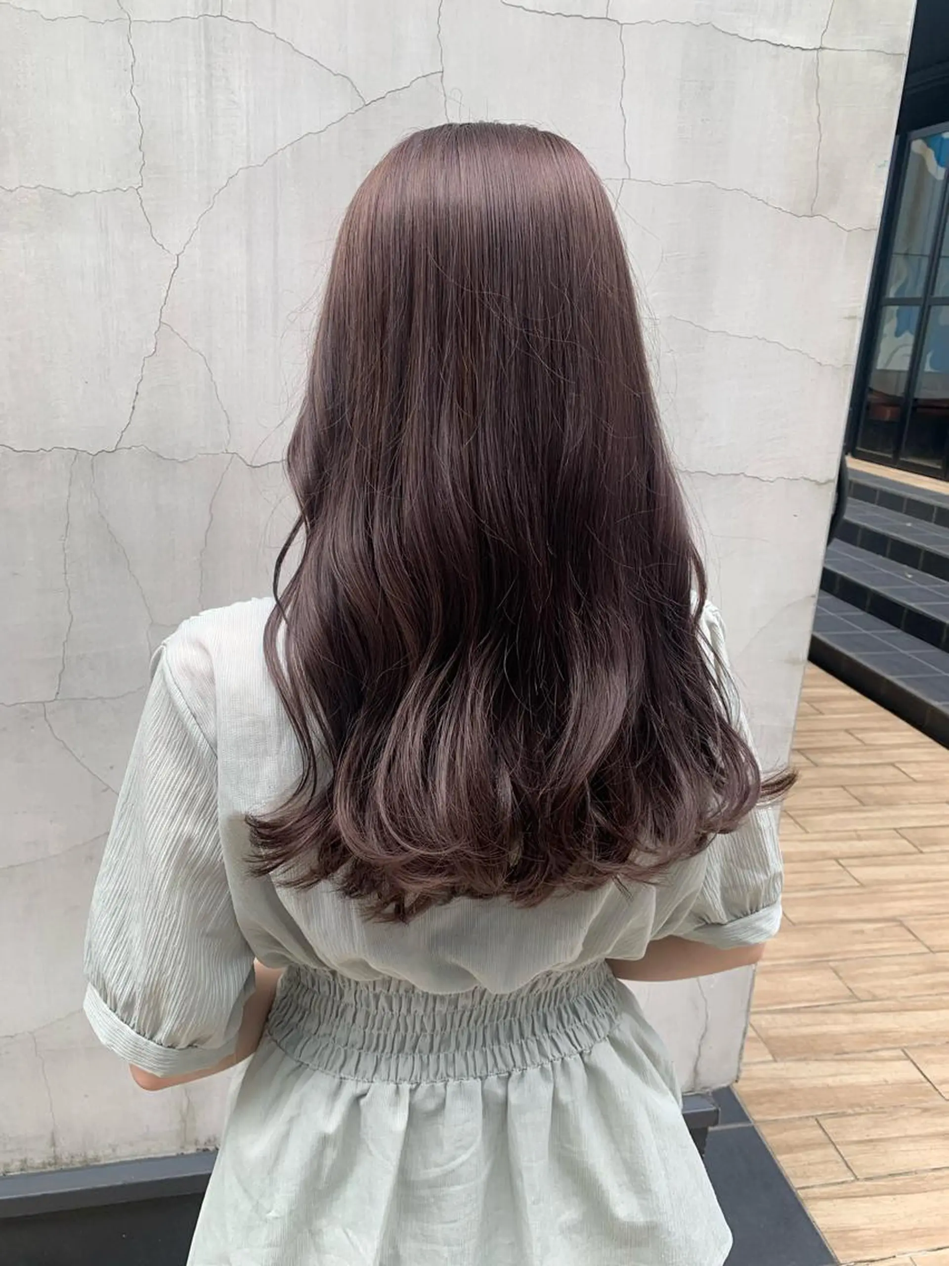 ロング カラー ヘアアレンジ ブリーチ カット ヘアカラー トリートメント yuka .のヘアスタイル