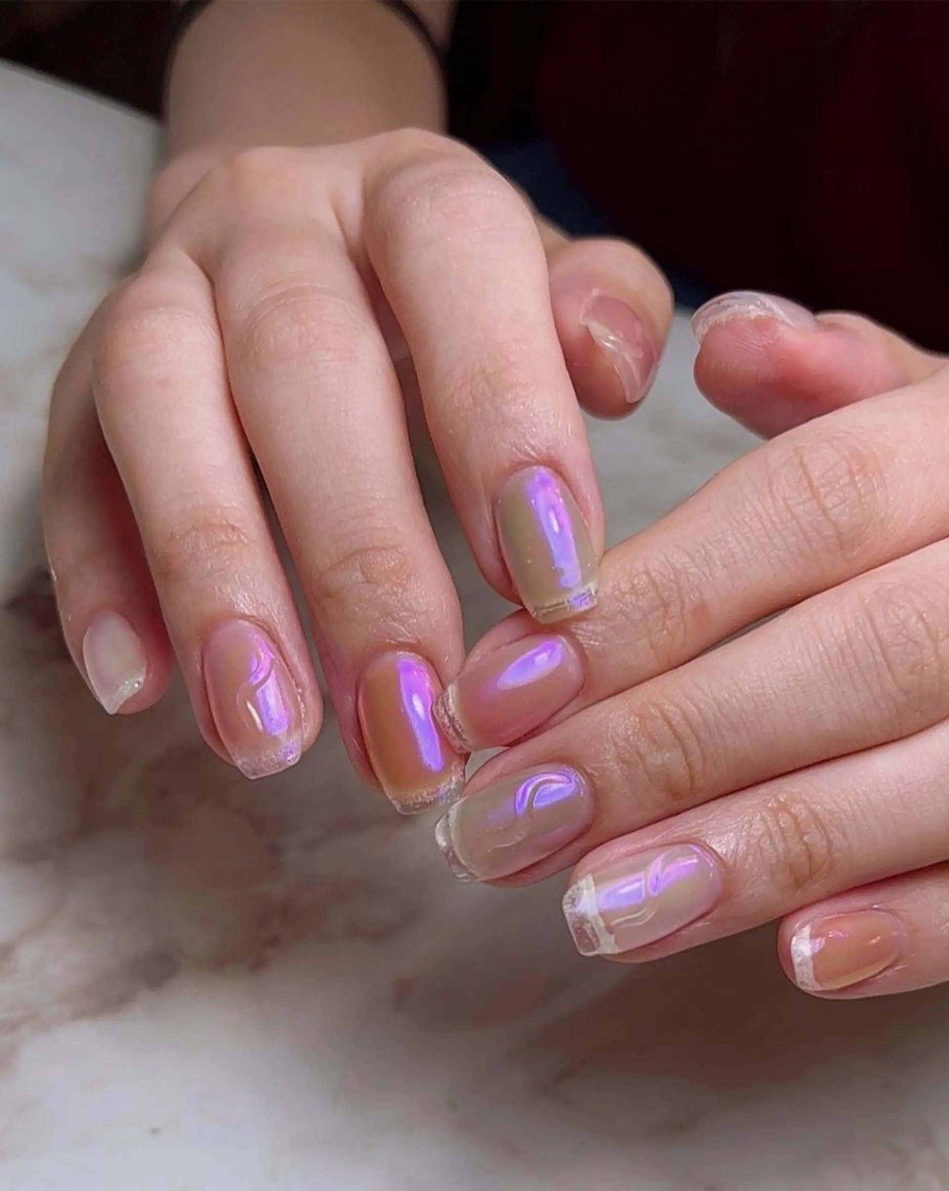 ネイル アートネイル ジェルネイル ニュアンスネイル パラジェル Nailist Honamiのネイルデザイン