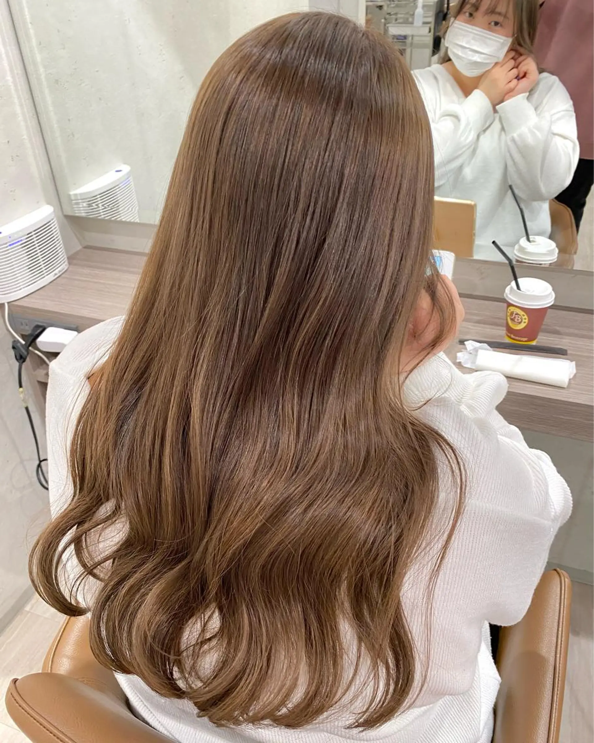 ロング ハイライト 【美髪矯正特化】 ズケヤマのヘアスタイル