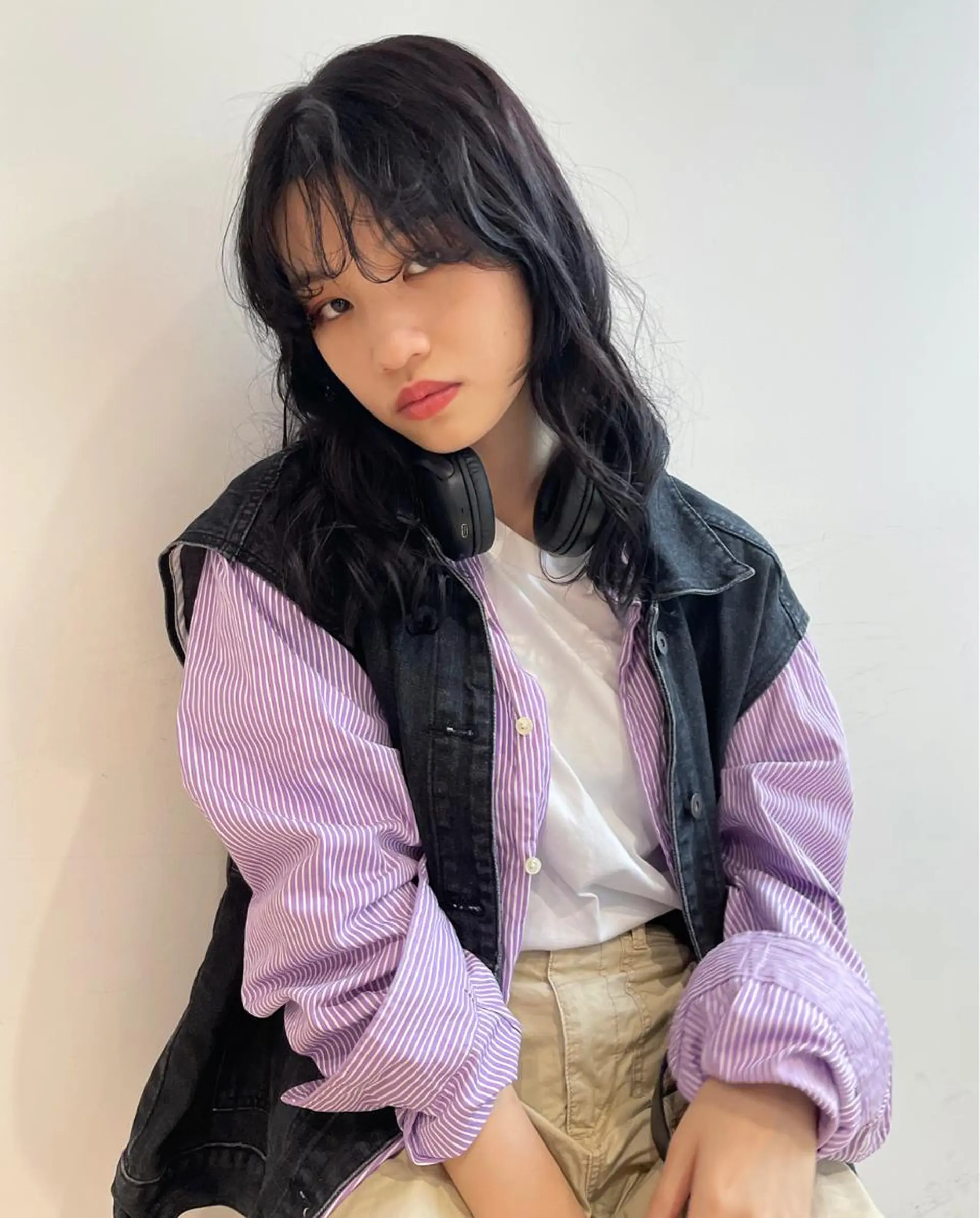 セミロング chiharu ボブ/レイヤーのヘアスタイル