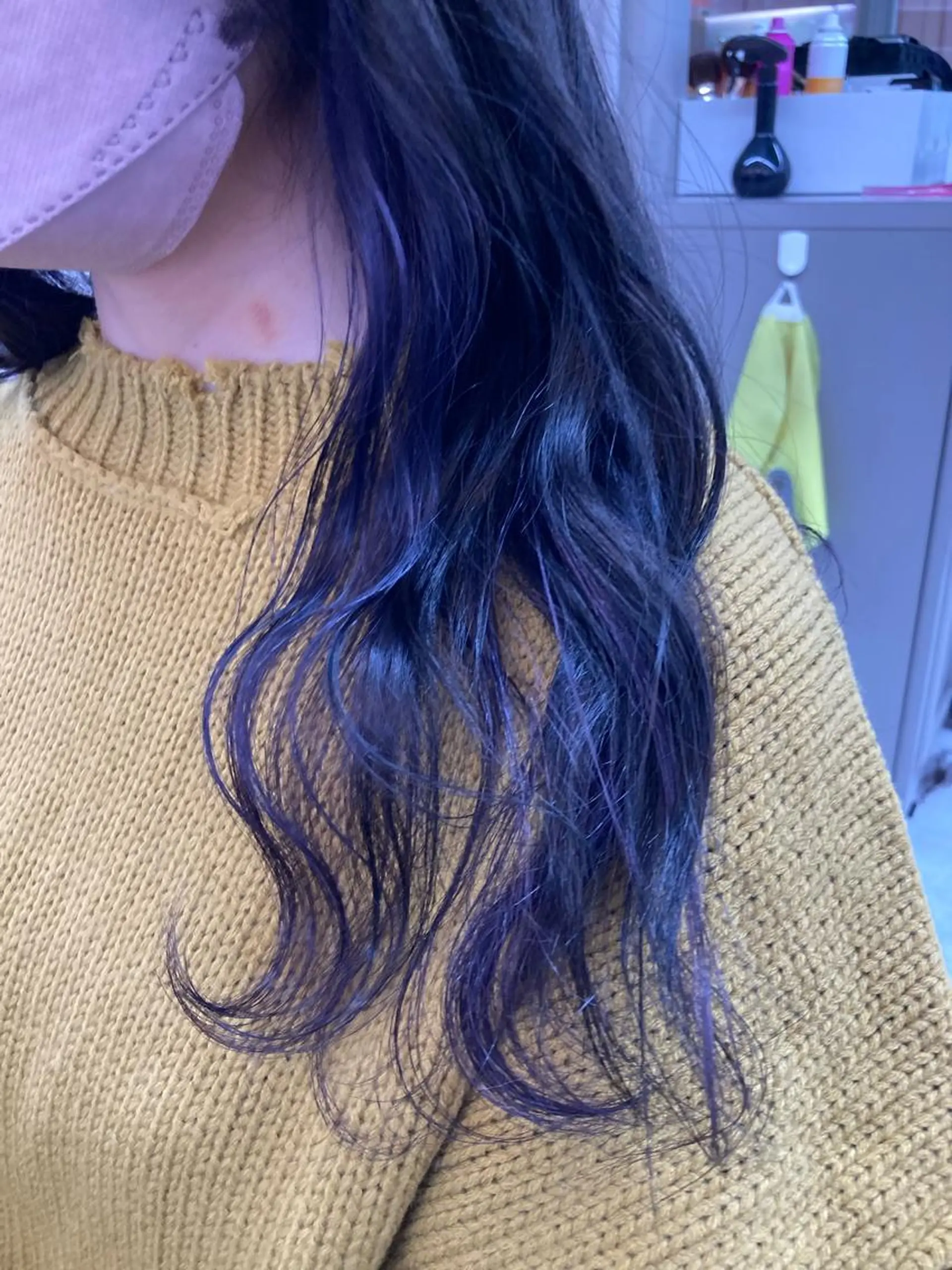 ミディアム カラー 似合わせカット 【髪質改善のプロ】 上野/EMILのヘアスタイル