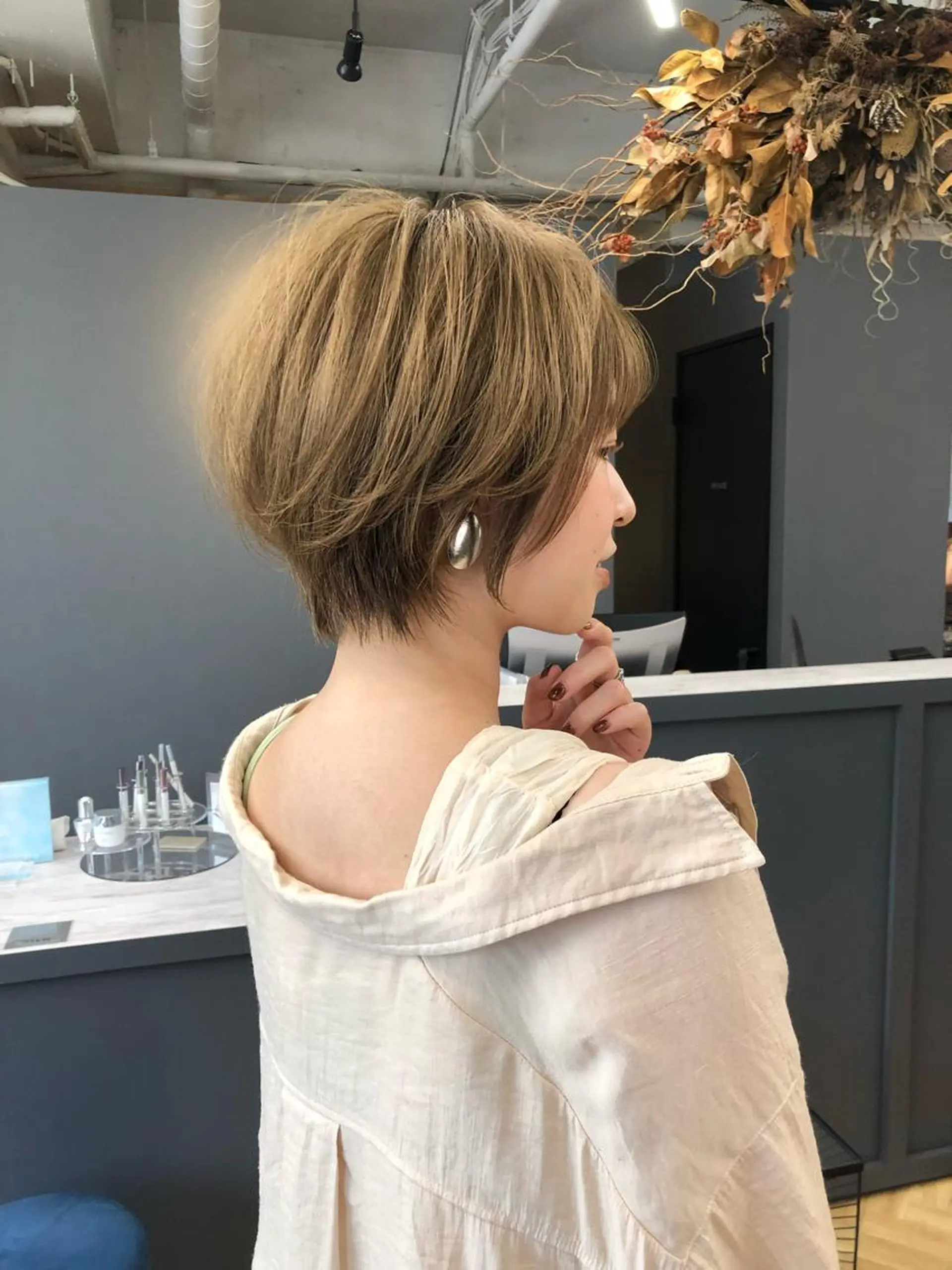 ショート くびれヘア ショートヘア GIEN 末吉 海斗のヘアスタイル