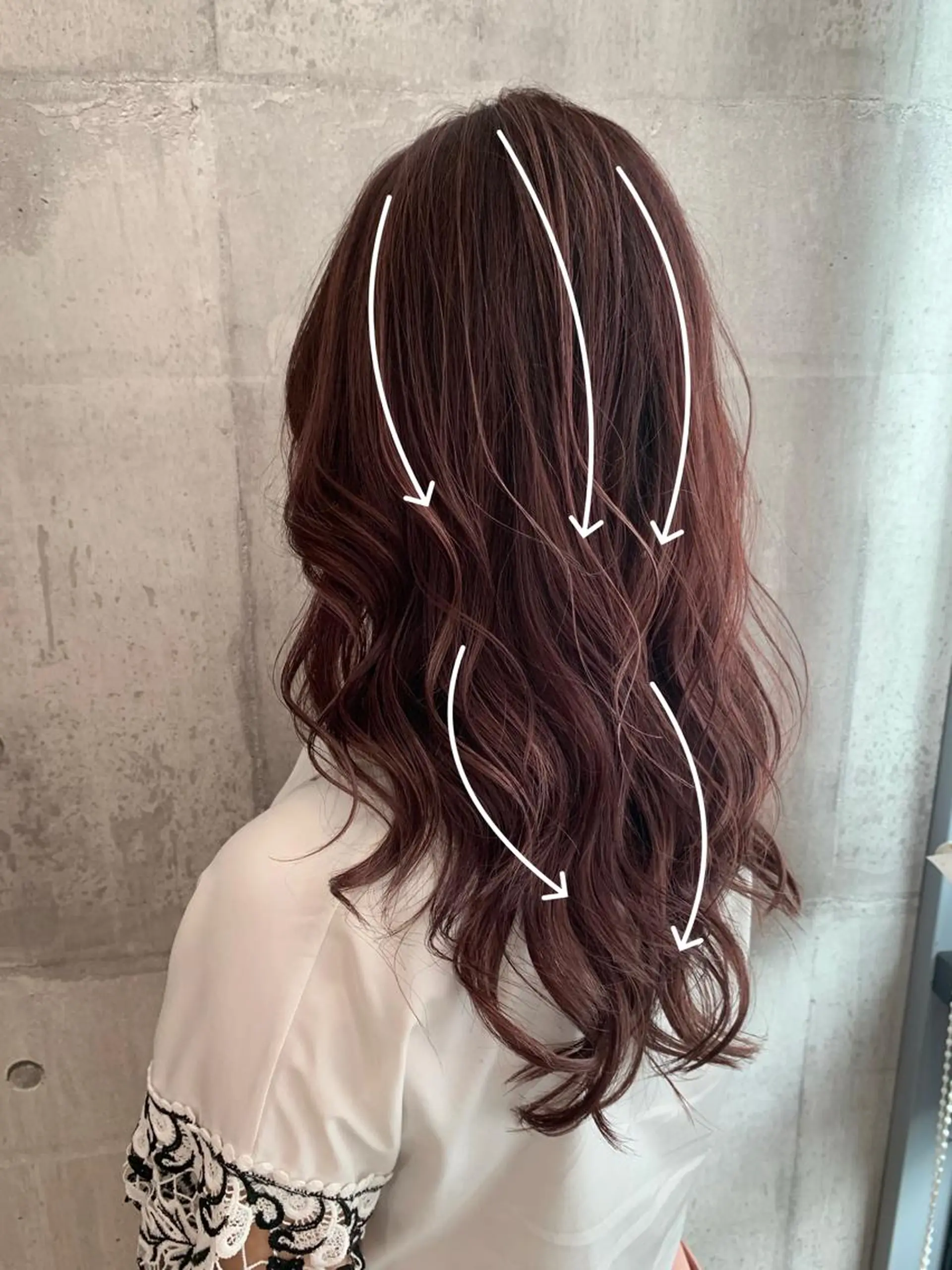 ロング レイヤーカット TAIKIのヘアスタイル