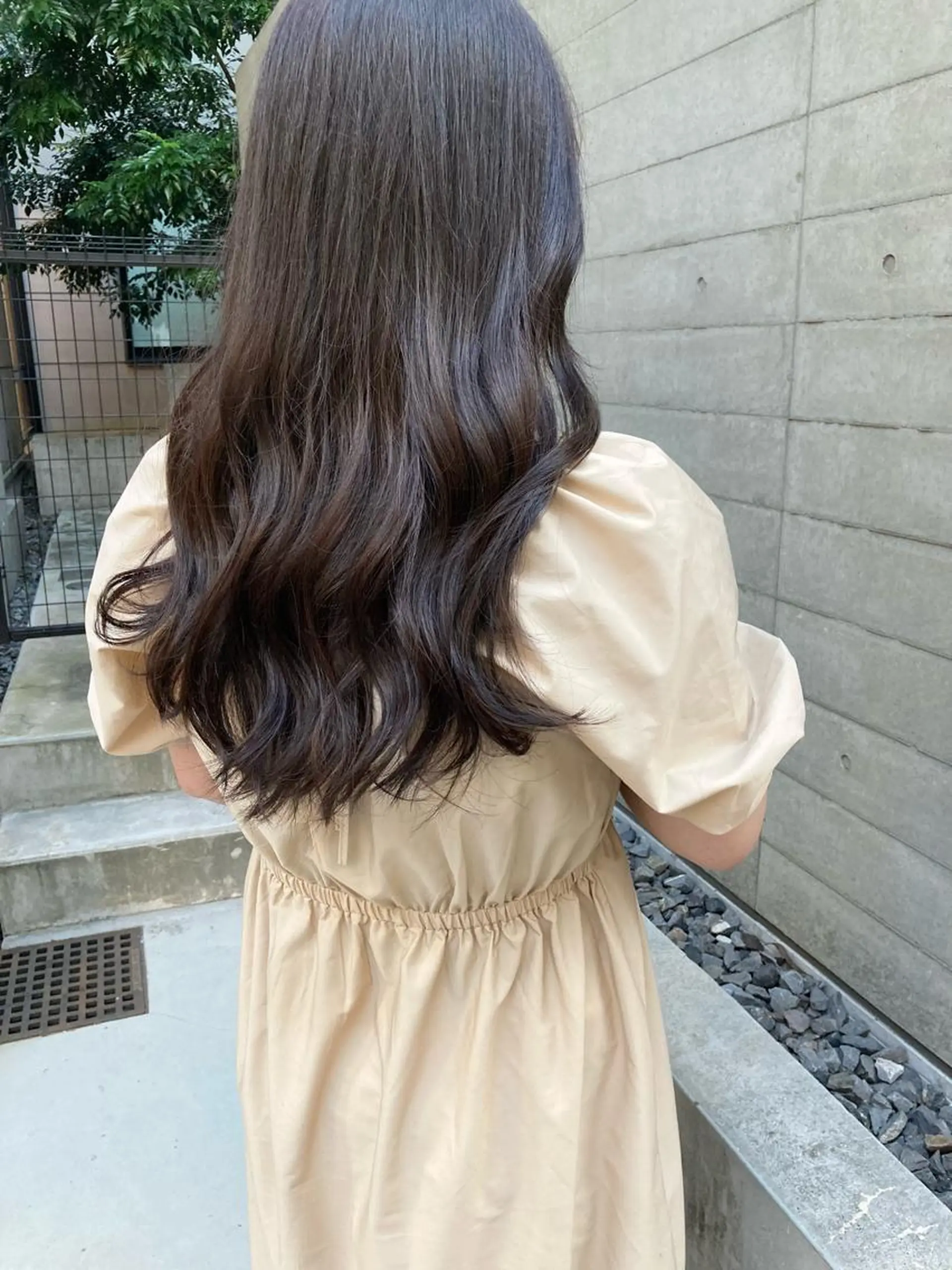 ロング カット ヘアカラー トリートメント ✨色持ちの良い艶 カラー✨蟹江真世のヘアスタイル