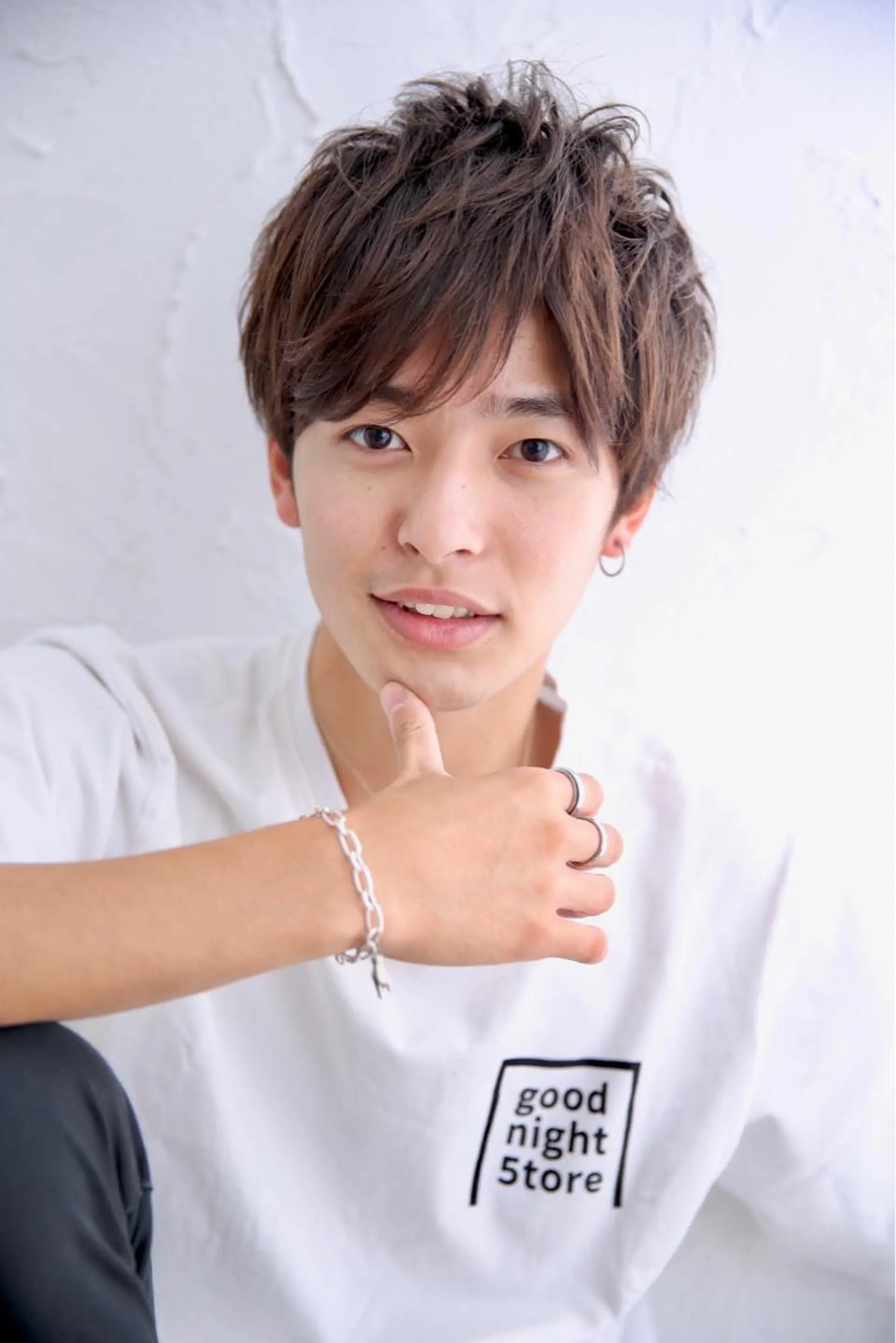 メンズ マッシュ カット 縮毛矯正 ⭕️メンズパーマ⭕️ 山口　裕太郎のヘアスタイル