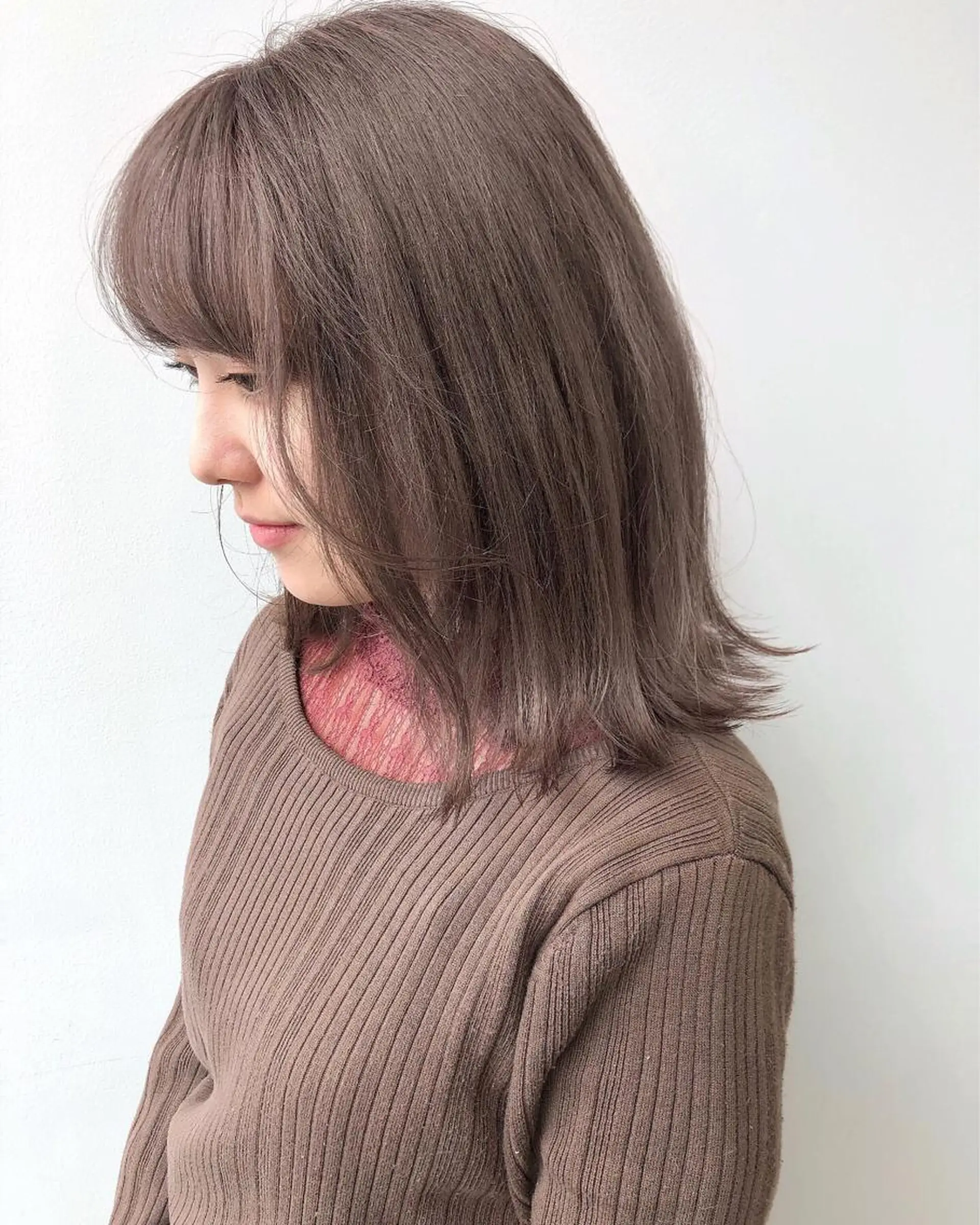 ミディアム カラー 坂口 功一郎のヘアスタイル