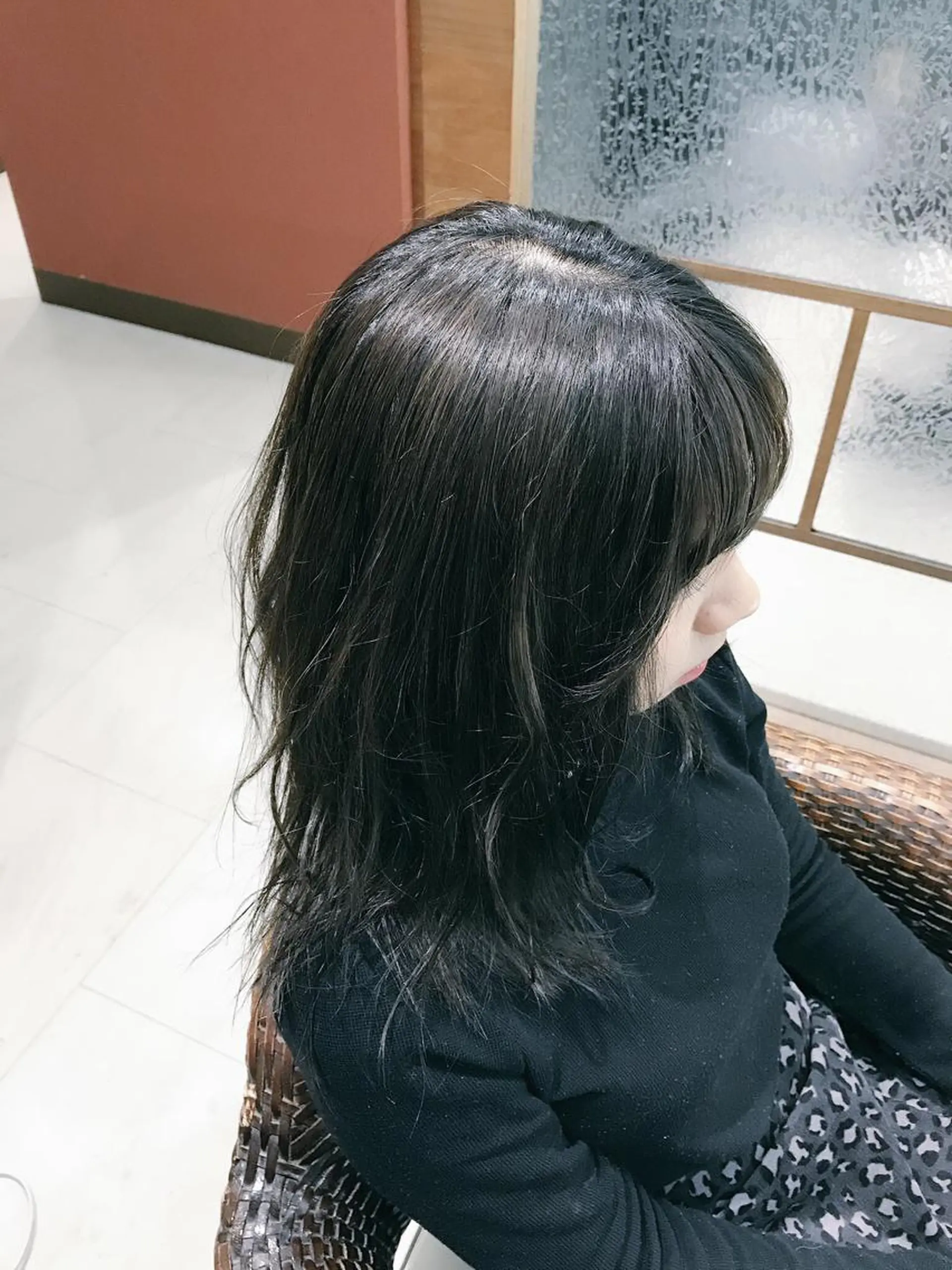 ロング カラー ブルーカラー ブルージュ 【大人艶カラー🌿】 中畑リョウのヘアスタイル