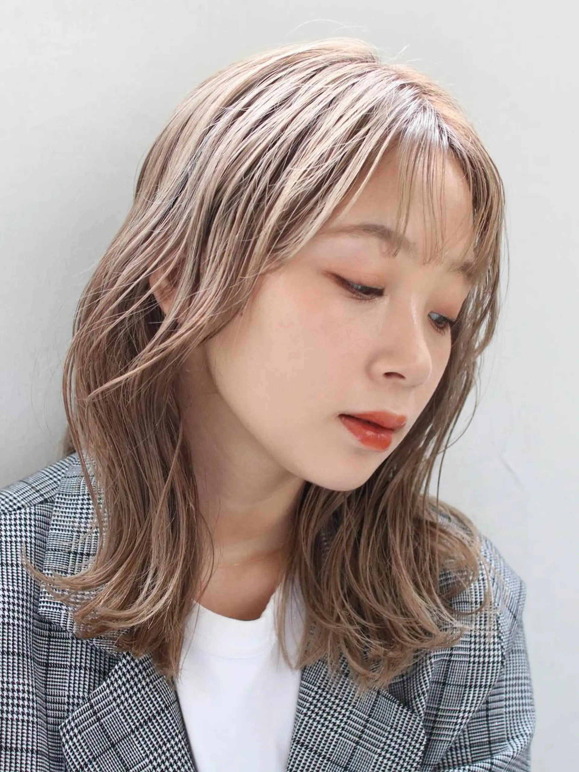 セミロング 渡辺 広宣のヘアスタイル