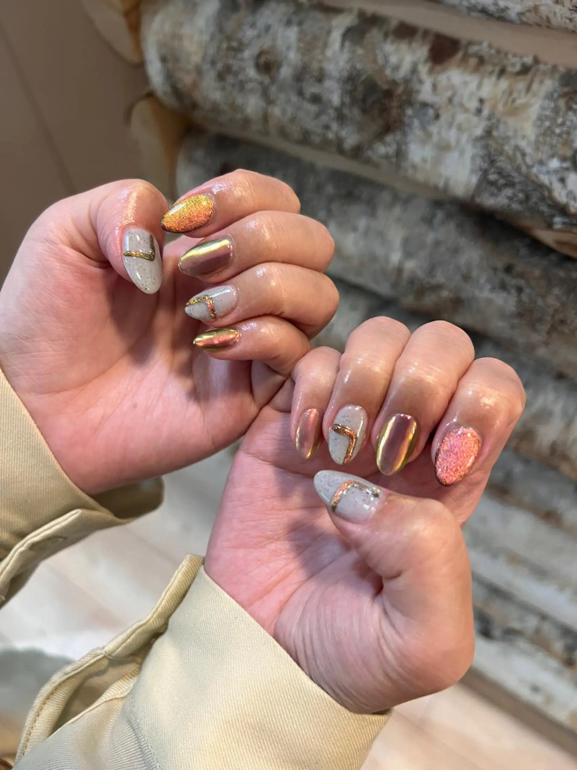 ネイル いちじゅう あおいのネイルデザイン