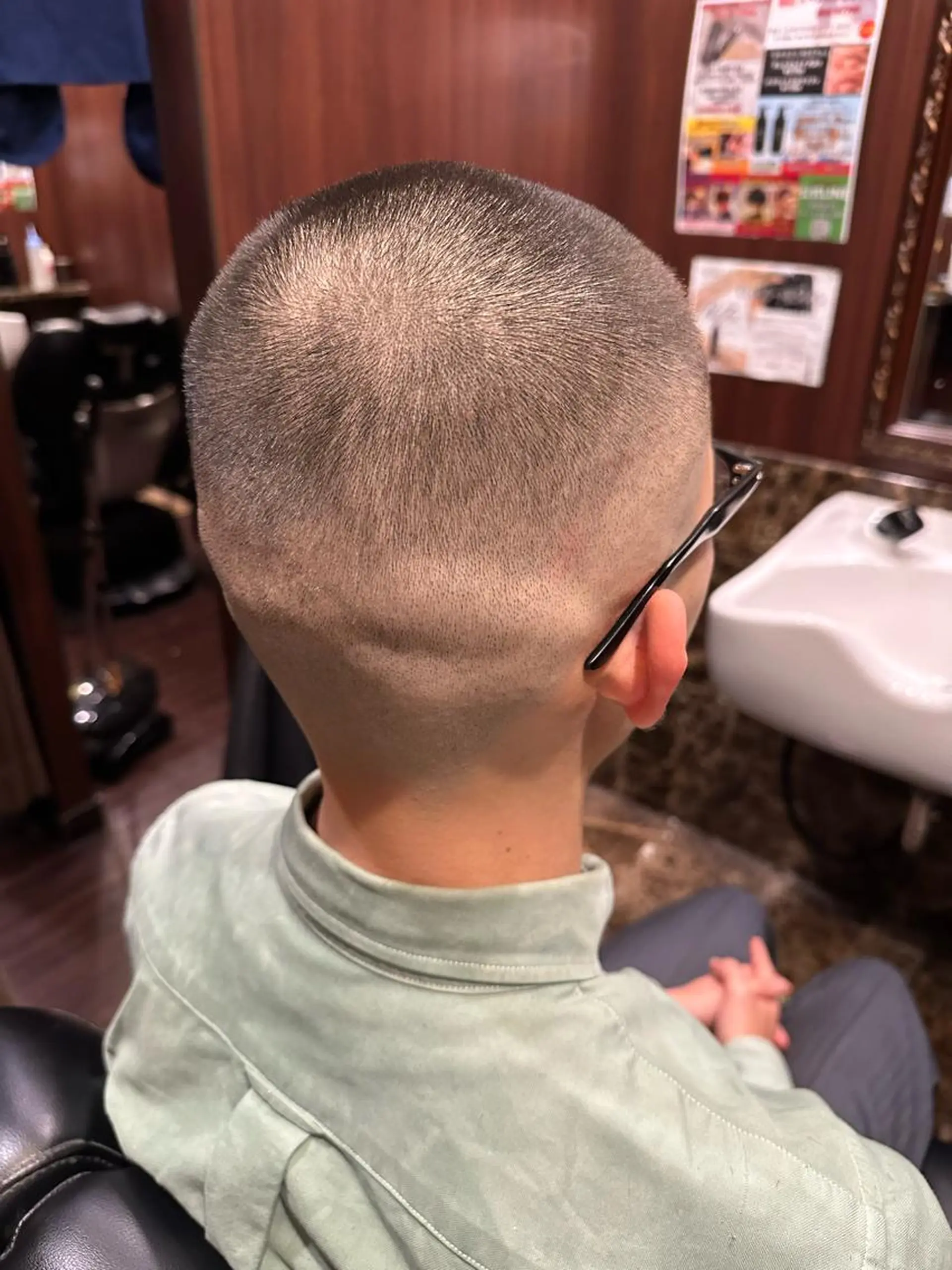 ショート メンズ 尾島 杏香のヘアスタイル