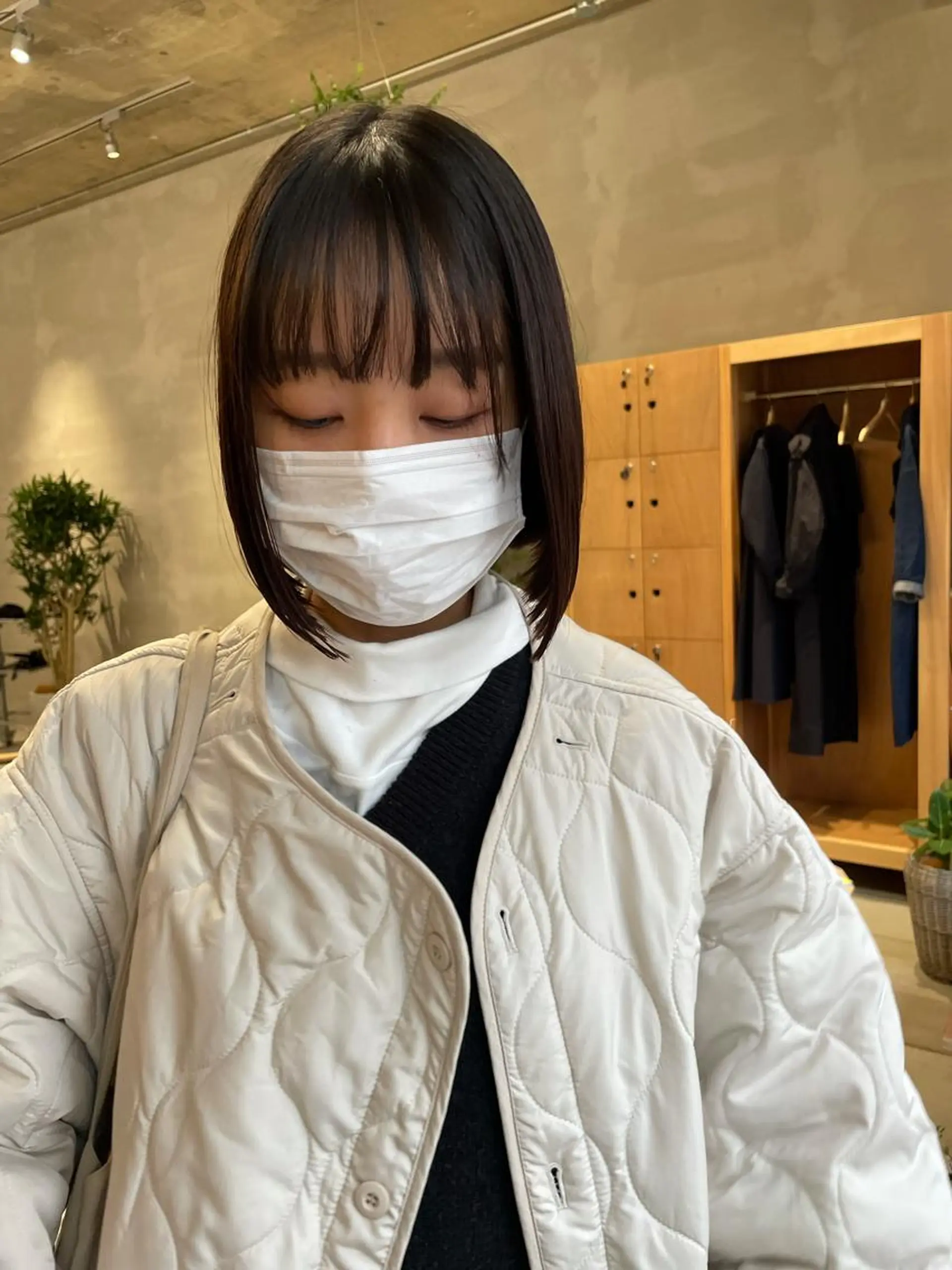 ミディアム wewe: momoeのヘアスタイル