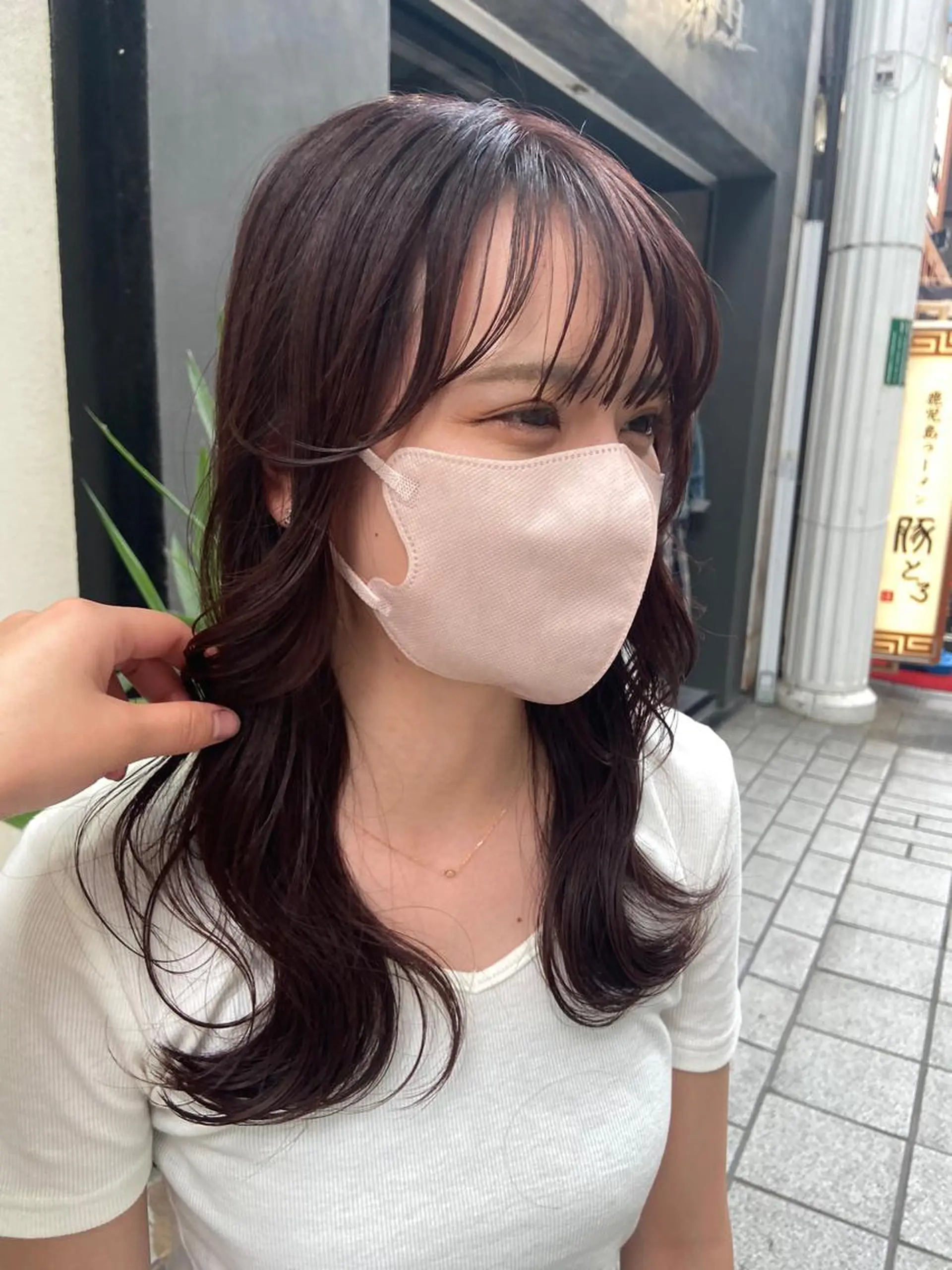 ロング nico🏁 rihoのヘアスタイル