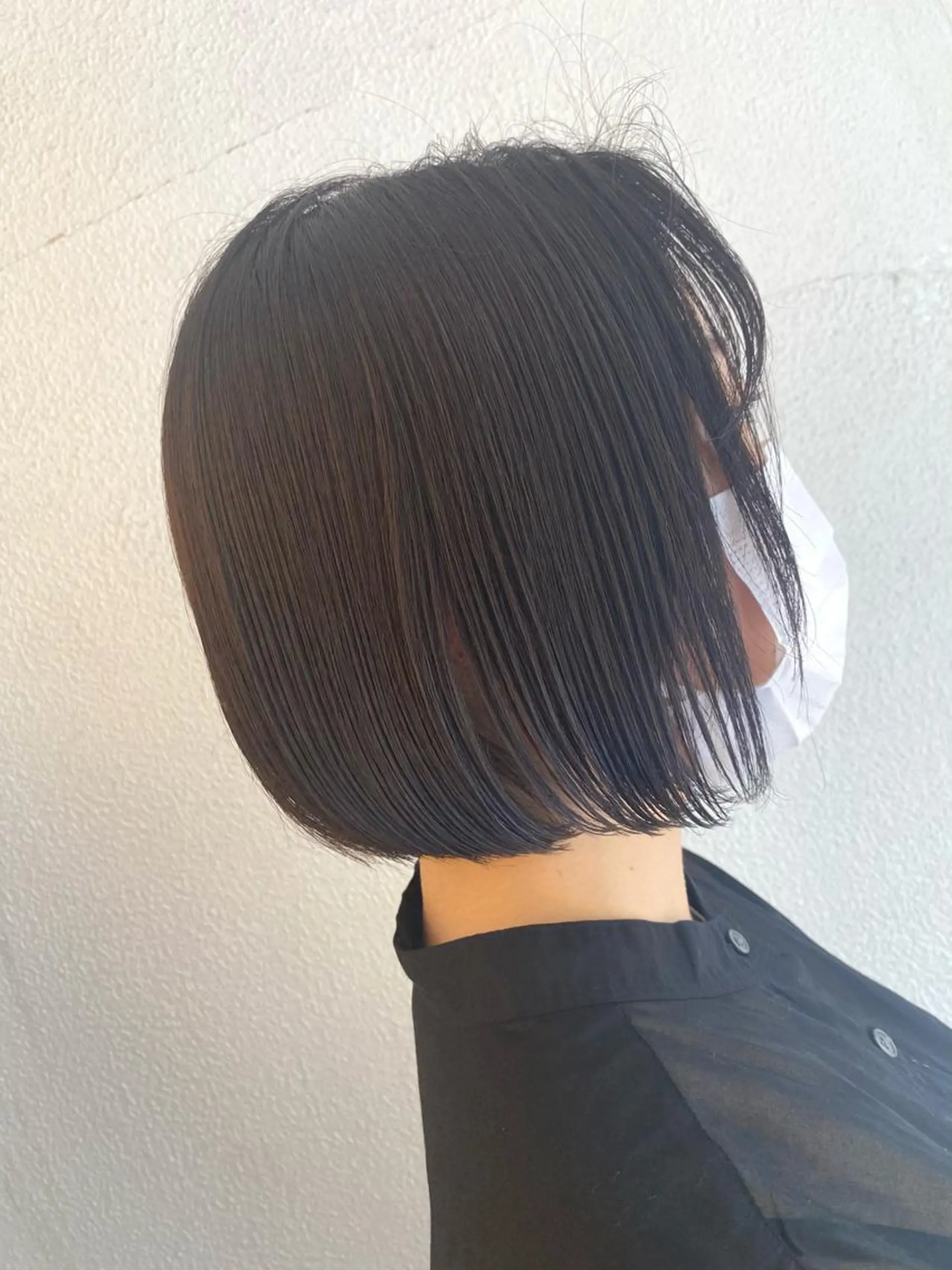 ミディアム ボブ カット ヘアカラー attrait店長/ 柿本理沙のヘアスタイル