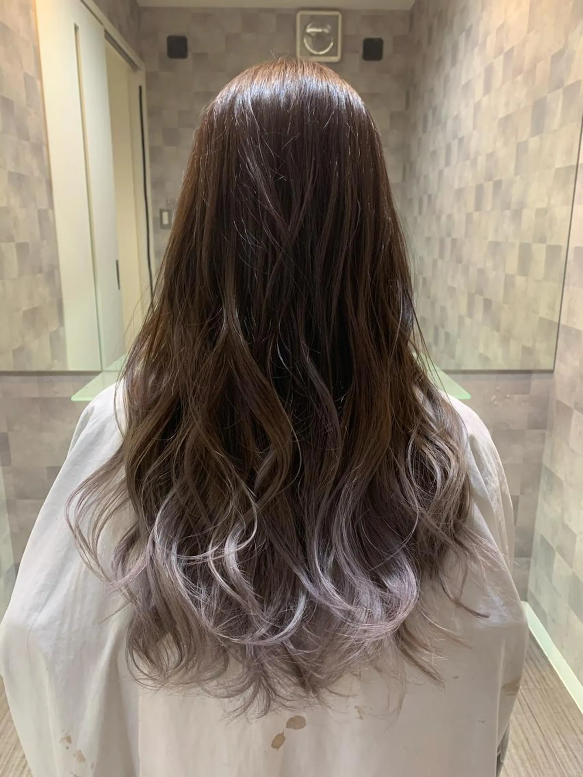 ロング カラー 渡辺 健太のヘアスタイル